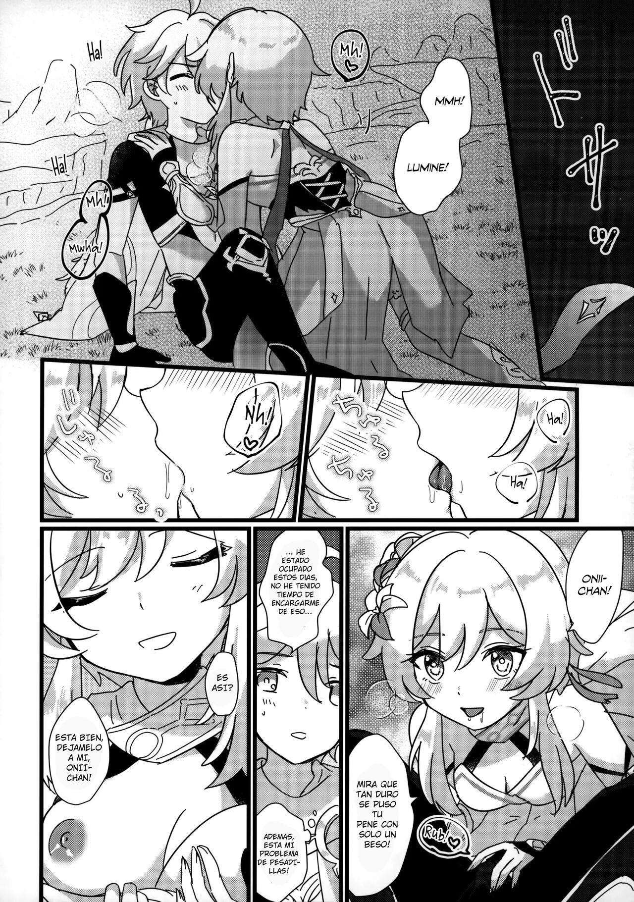 (Chojin no Eichi 2022) [Cotton Candy (Wata, Ame)] Mata Aetane Onii-chan | Nos encontramos otra vez Onii-Chan (Genshin Impact) [Spanish] [UnDegeneradoTraduce] изображение № 9