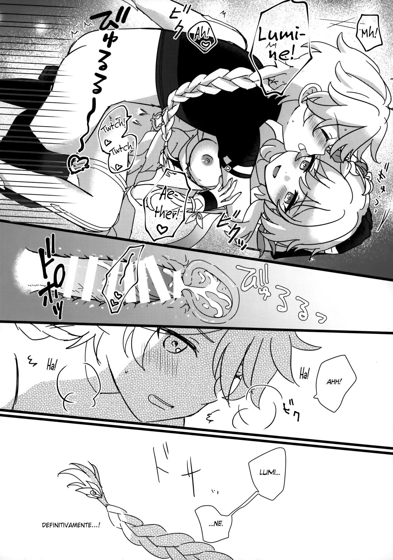 (Chojin no Eichi 2022) [Cotton Candy (Wata, Ame)] Mata Aetane Onii-chan | Nos encontramos otra vez Onii-Chan (Genshin Impact) [Spanish] [UnDegeneradoTraduce] изображение № 21