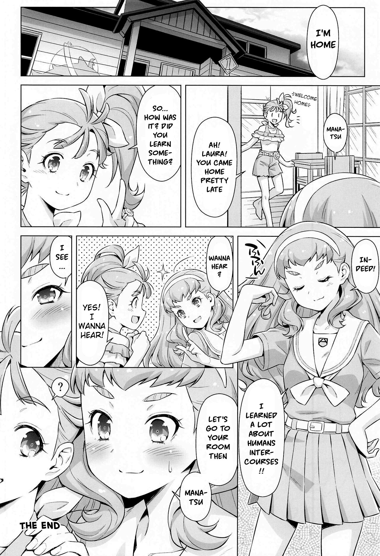 [ACID EATERS (Kazuma Muramasa)] Ningen no Obenkyou (Tropical-Rouge! PreCure) [English] Bildnummer 31