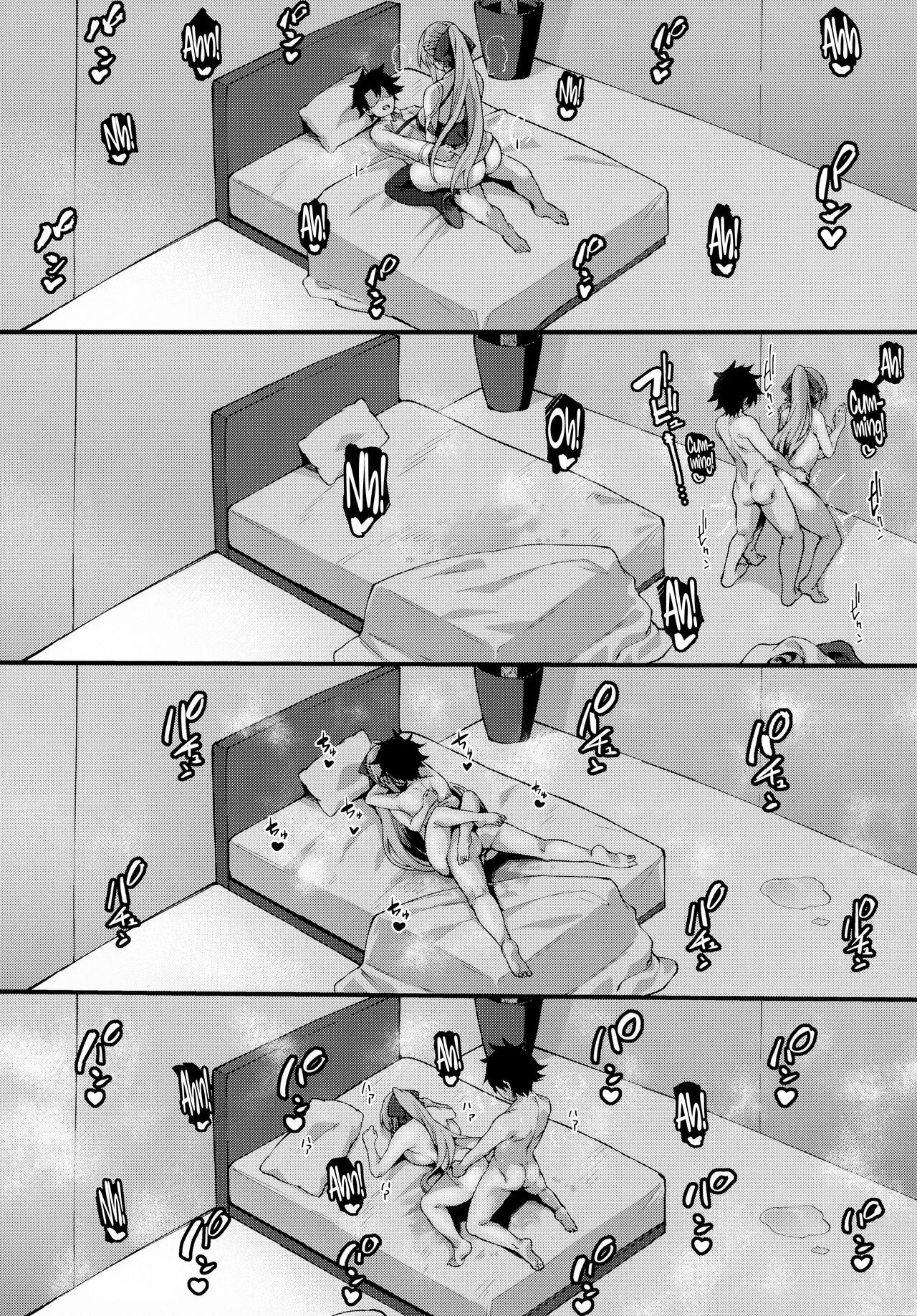 (C100) [Nazunasoft (Katsura Harufumi)] Icha Love Amaama Morgan-sama | Sweet Lovey-dovey Morgan-sama (Fate/Grand Order) [English] [Coffedrug] numero di immagine  12