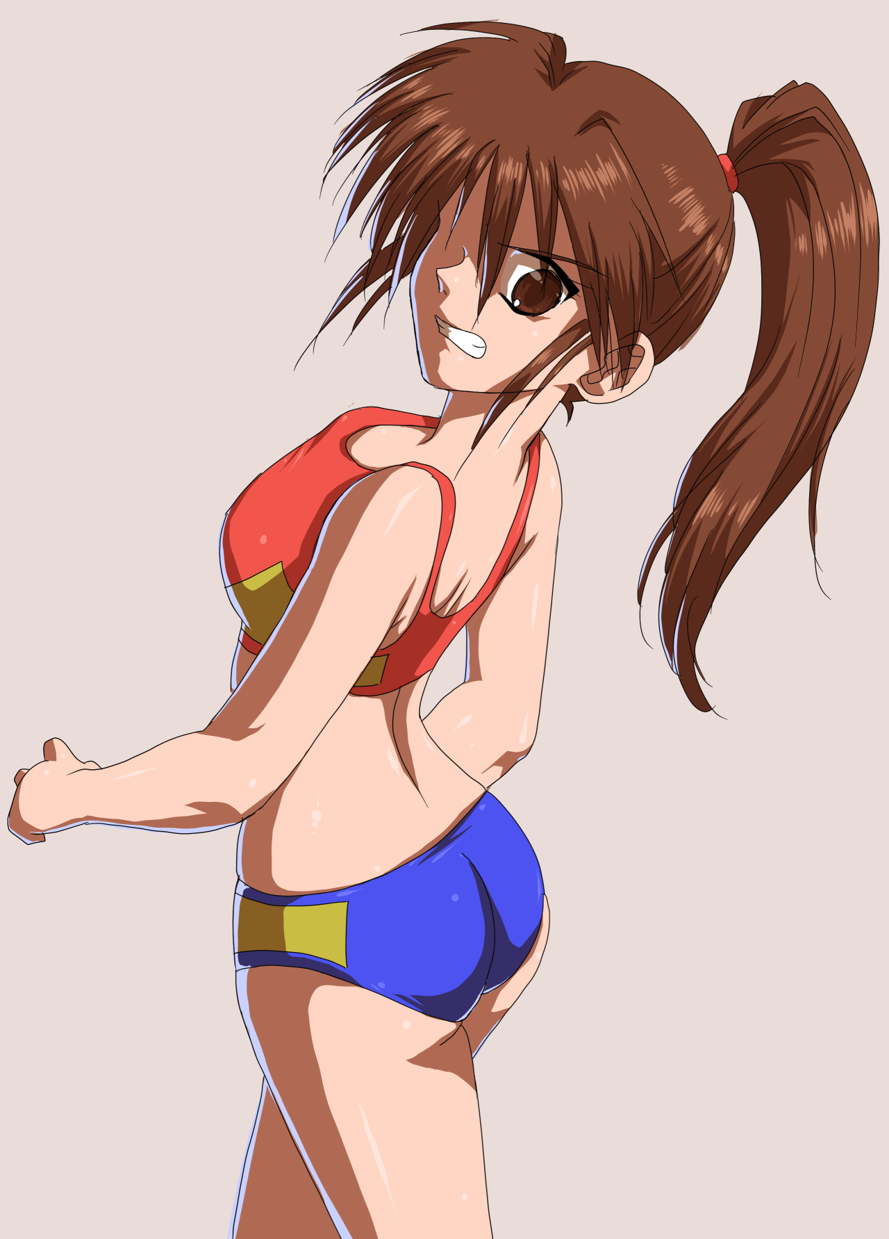 [Ribons Nights (Kyouno Aki)] Rikujō-bu no Shōko (kareshi ari) komon ni netorareru numero di immagine  1