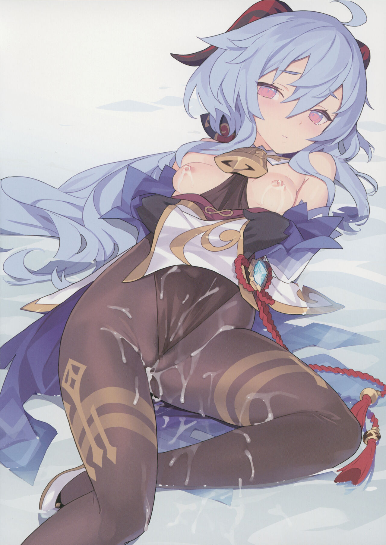 (C100) [Lovewn Outpost (BLADE)] Oshigoto o Hakadorasete Kureru Ganyu-sama. (Genshin Impact) 图片编号 2