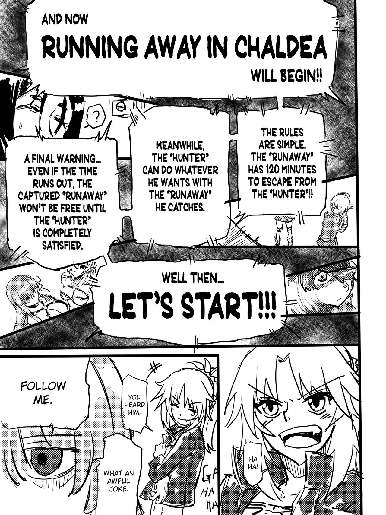 [mura] Tousouchuu in Chaldea  | Running away in Chaldea (Fate/Grand Order)  [English] [DrunkenWeeb] Bildnummer 3