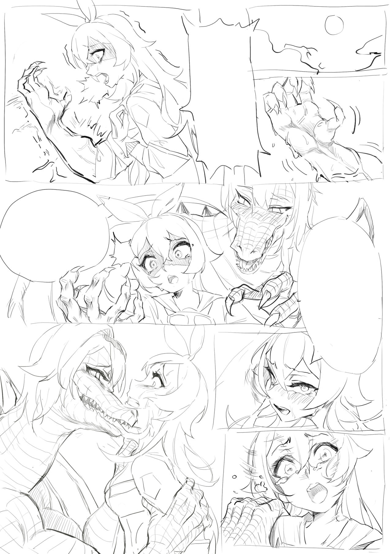 [Sketch] Mona's curse IV 图片编号 1