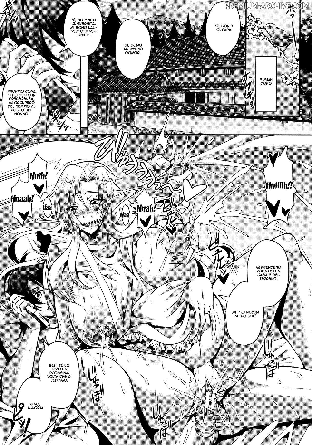 [Mifune Seijirou] Elf Harem no Mori to Kozukuri Keiyaku | Storia di un Harem Elfico (Elf Harem Monogatari) [Italian] [Hentai Archive] numero di immagine  32