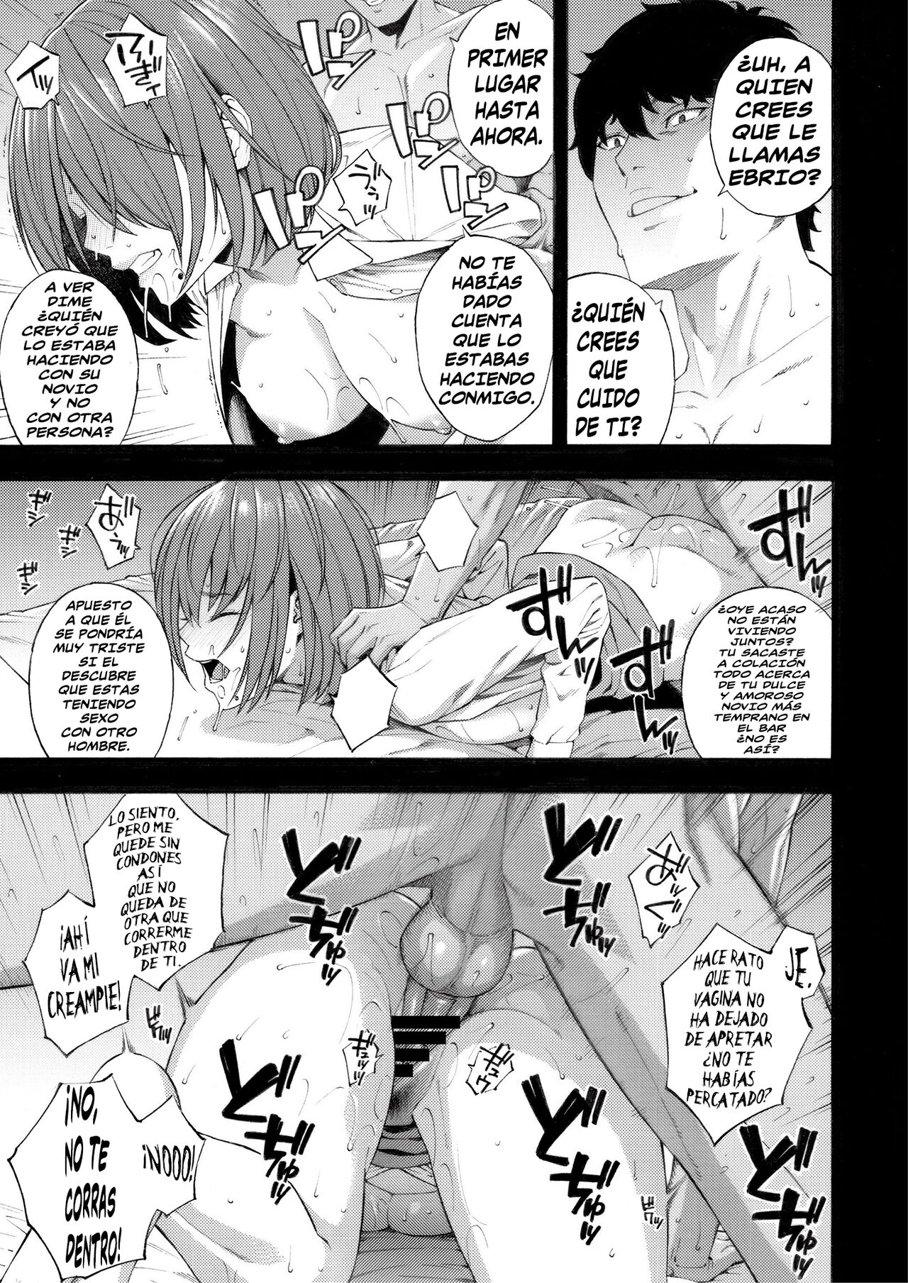 [Fetishism Pocket (Zonda)] Izon (Etsuraku Henge -Karada to Kokoro, Someagete-) [Spanish] [Digital] image number 5