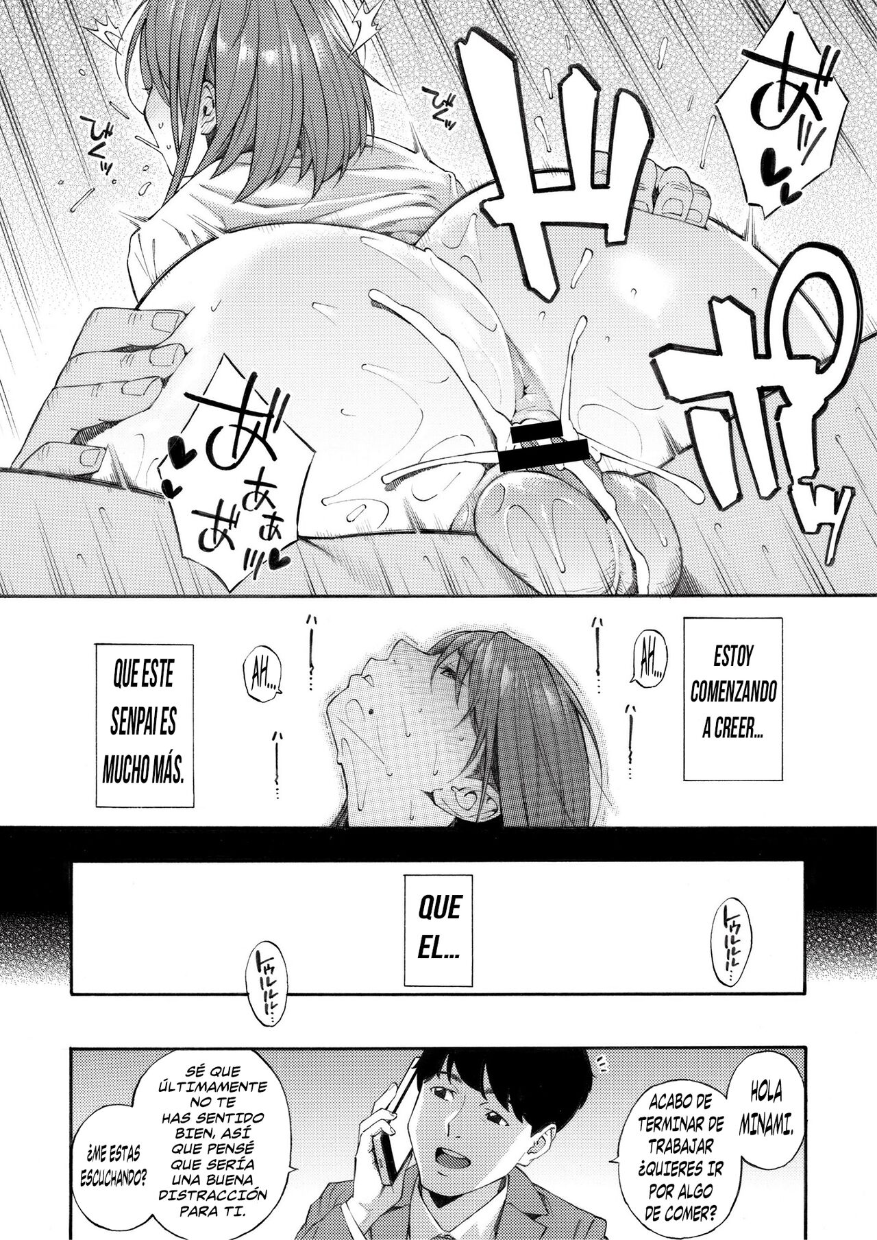 [Fetishism Pocket (Zonda)] Izon (Etsuraku Henge -Karada to Kokoro, Someagete-) [Spanish] [Digital] image number 11