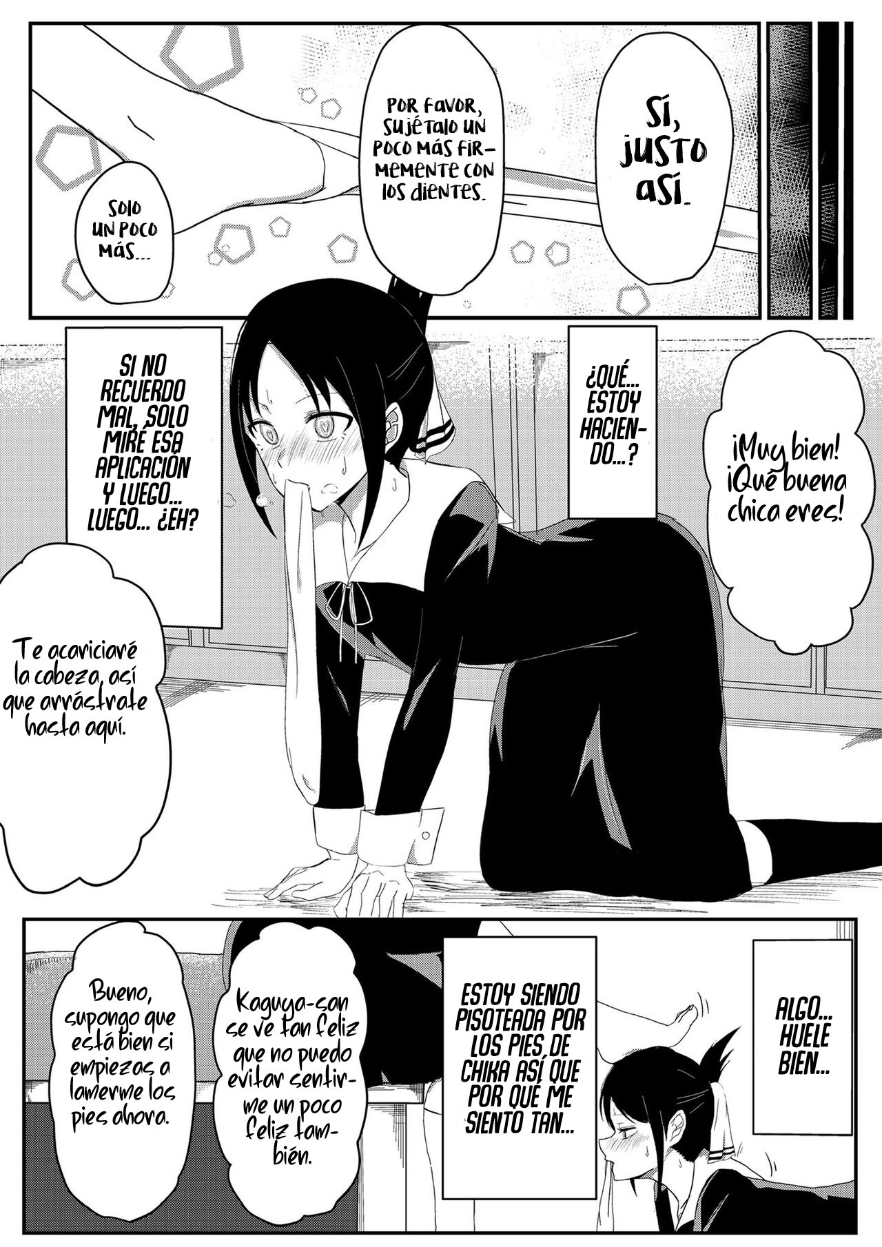 [zerozero] Chika's Hypnosis App | La aplicación de hipnosis de Chika (Kaguya-sama wa Kokurasetai) [Spanish] [yuriverse] numero di immagine  4