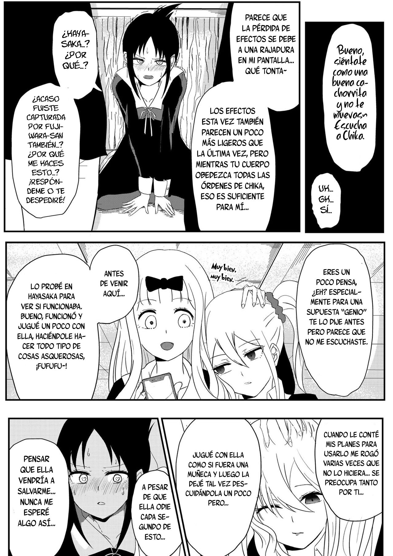 [zerozero] Chika's Hypnosis App | La aplicación de hipnosis de Chika (Kaguya-sama wa Kokurasetai) [Spanish] [yuriverse] numero di immagine  11