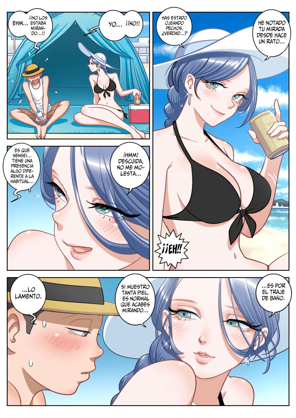 [Uniman] Summer Vacation [Spanish] [SSR Translations] image number 5