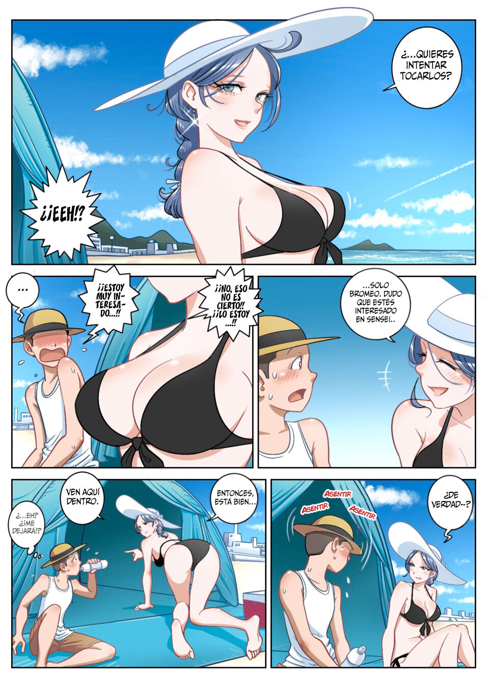 [Uniman] Summer Vacation [Spanish] [SSR Translations] image number 6