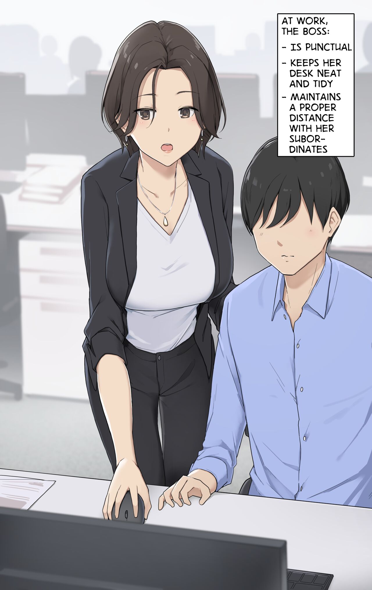 [Wakamatsu] Heijitsu to Kyuujitsu de Merihari Arisugi Onna Joushi | A Boss Who's Totally Different on Weekdays and Weekends [English] image number 1