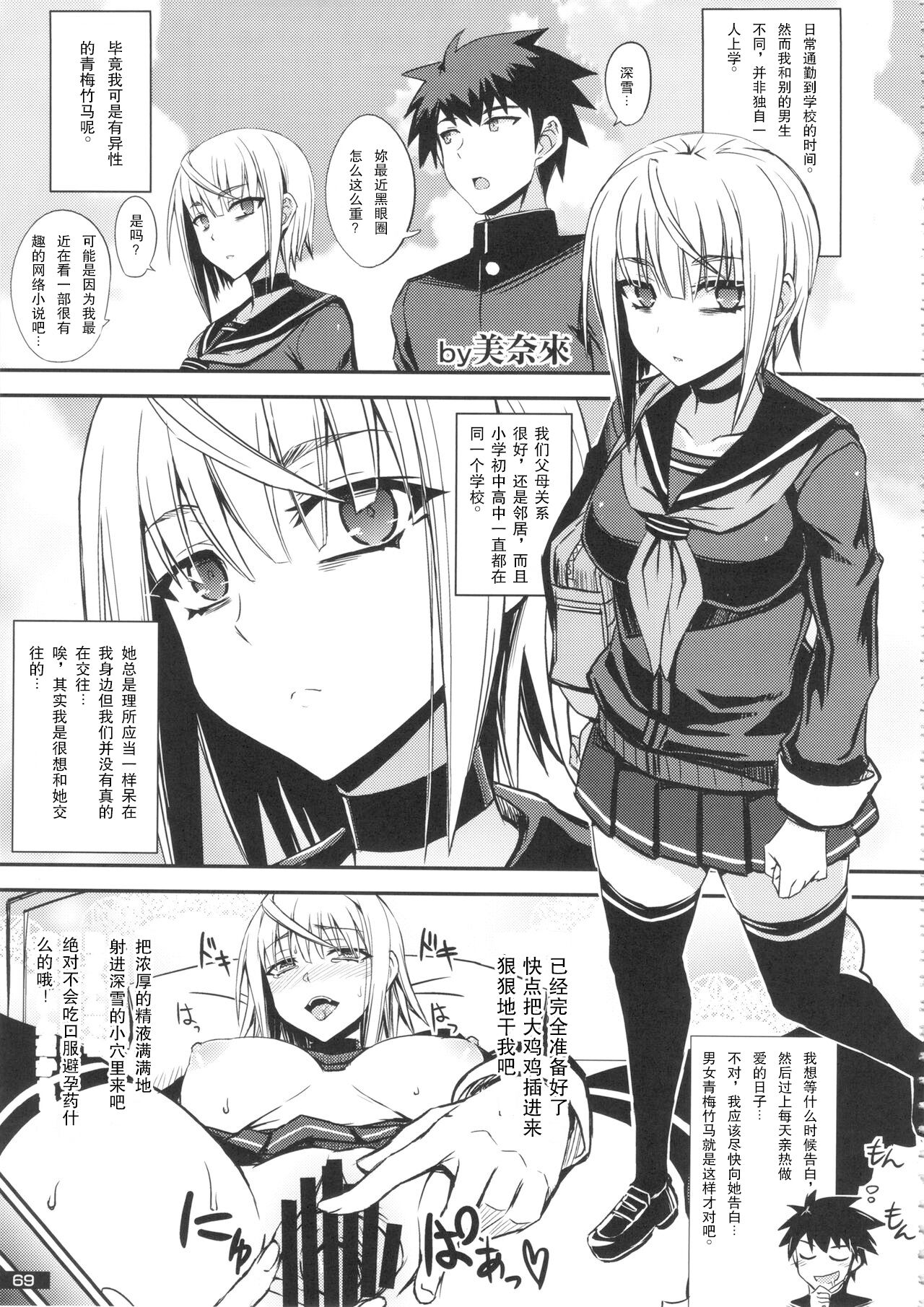 (C87) [Nukoya (Minamoto Jin)] Mudai (Kuro x Shiro Gal Goudoushi 2) [Chinese] numero di immagine  2