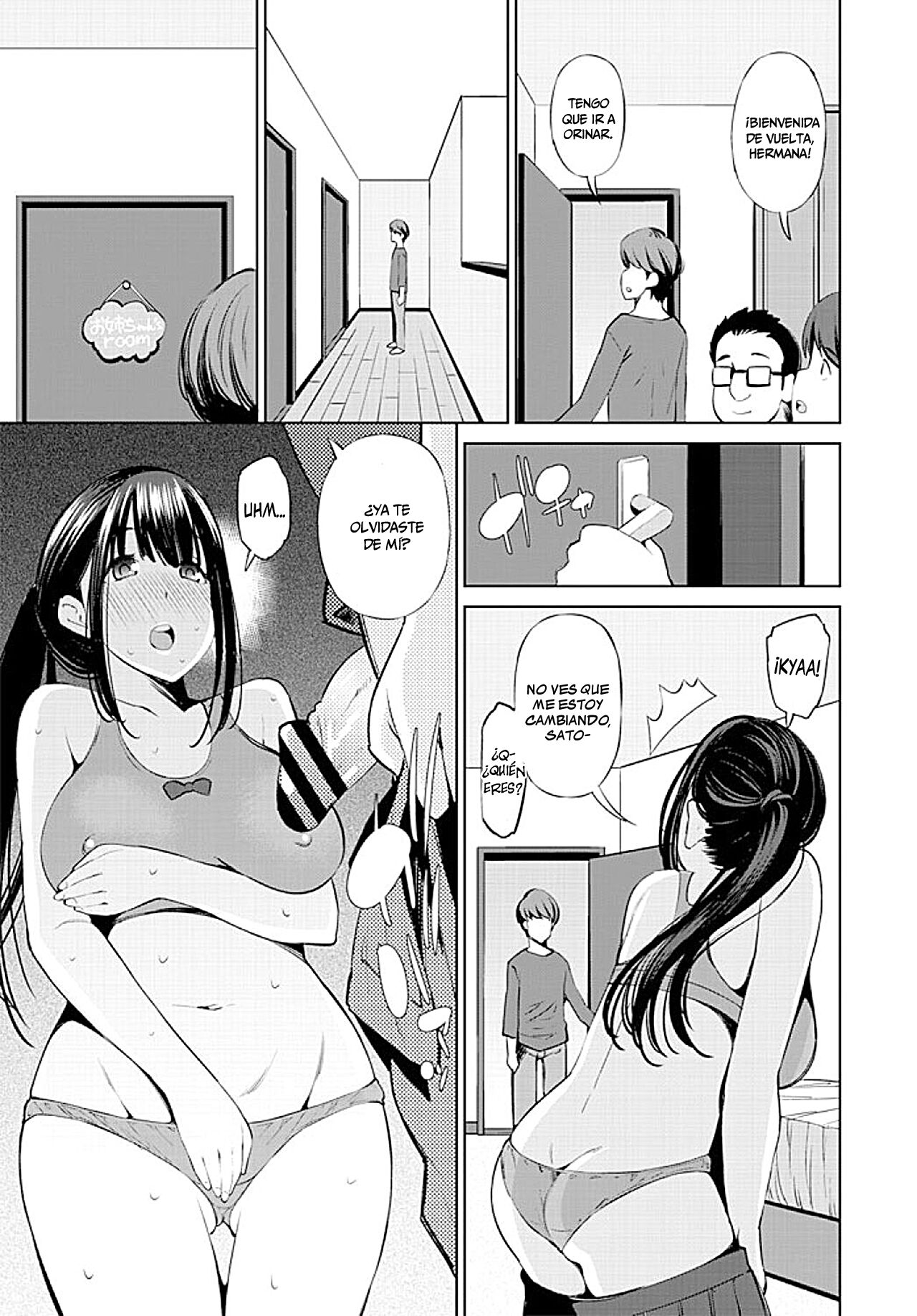 [Maihara Matsuge] Tomodachi no Nee-chan ga Pinsarojo Datta Ken | La Hermana de mi Amigo Trabaja en un Salón Rosa (COMIC Penguin Club 2019-12) [Español] [Chunchunmaru Translations] 图片编号 9