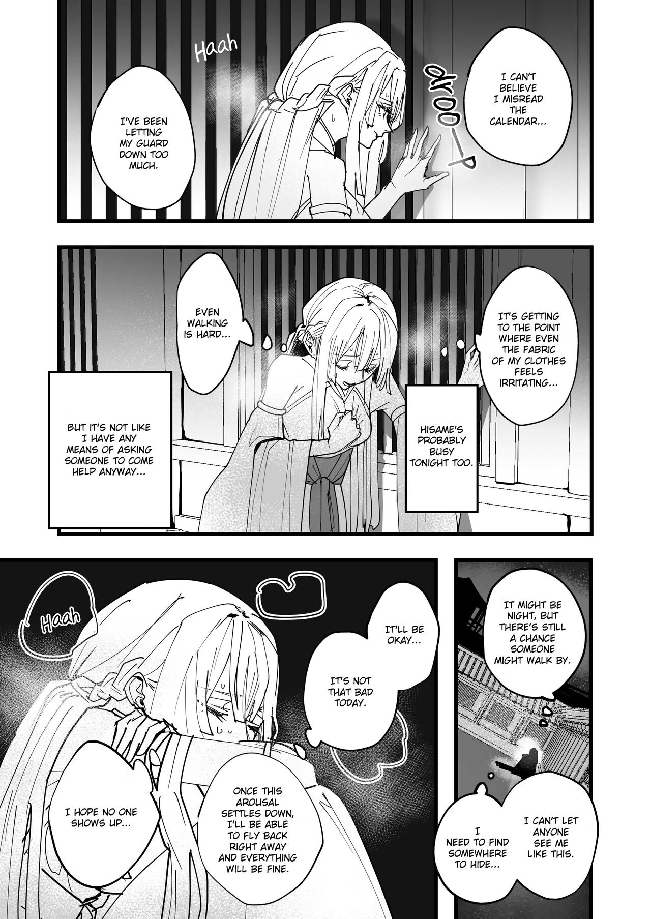 [Hakumaidokoro (Komera)] Tengu no Kuni Shuukaheigetsu | Tengu no Kuni Extra chapter: Bewitching Beauty [English] {/yuri/ Scanlations + Lazy Lily + Hennojin} 图片编号 2