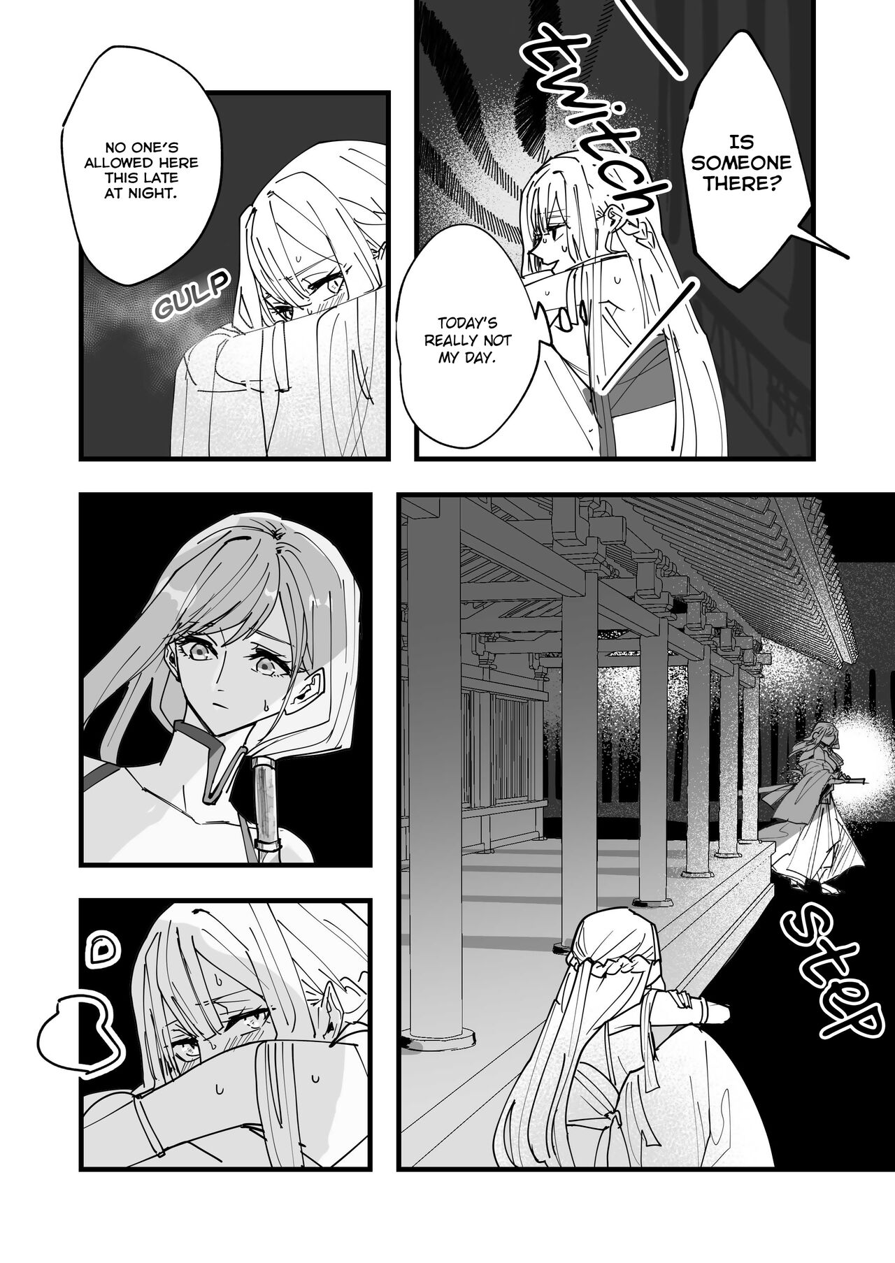 [Hakumaidokoro (Komera)] Tengu no Kuni Shuukaheigetsu | Tengu no Kuni Extra chapter: Bewitching Beauty [English] {/yuri/ Scanlations + Lazy Lily + Hennojin} 图片编号 3