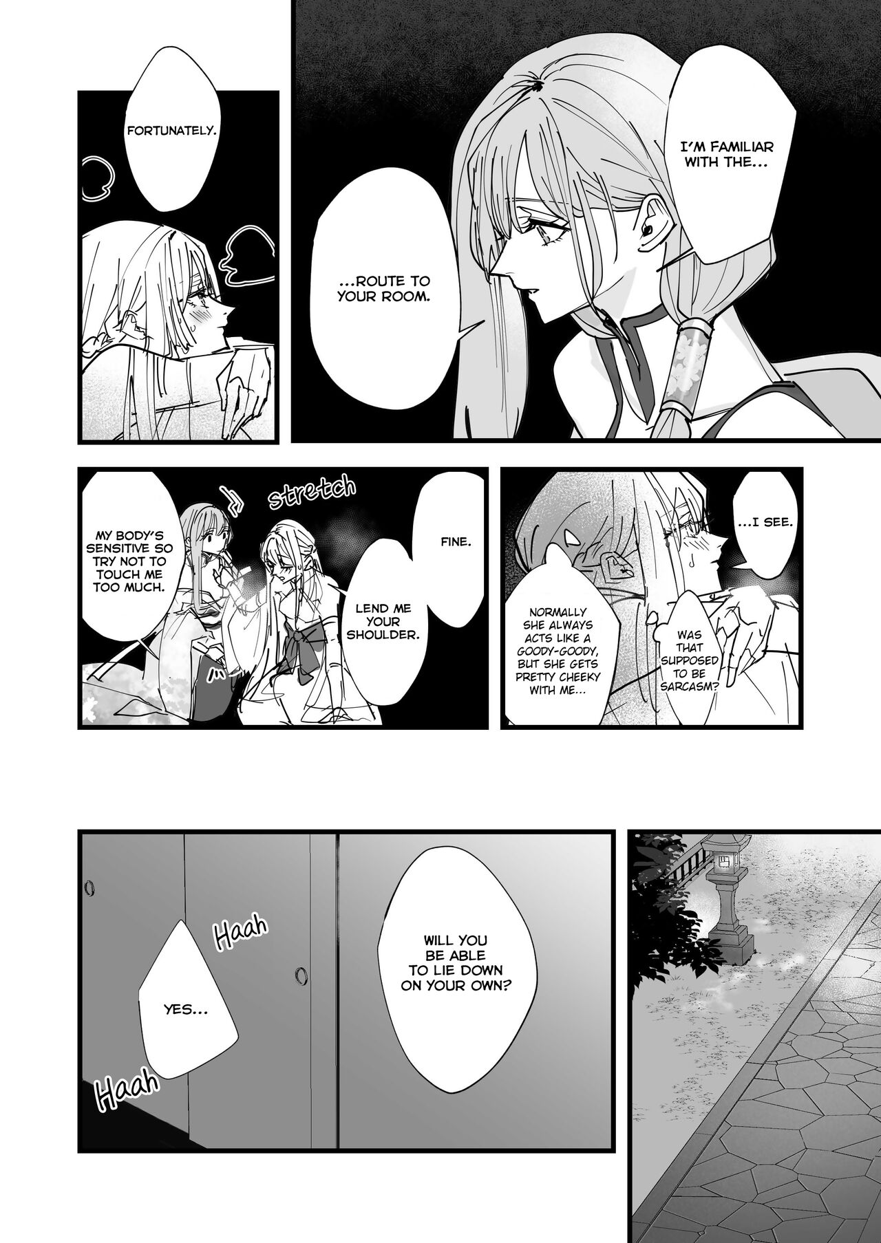 [Hakumaidokoro (Komera)] Tengu no Kuni Shuukaheigetsu | Tengu no Kuni Extra chapter: Bewitching Beauty [English] {/yuri/ Scanlations + Lazy Lily + Hennojin} 图片编号 5