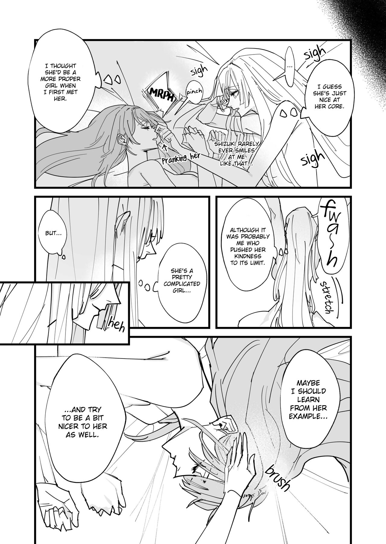 [Hakumaidokoro (Komera)] Tengu no Kuni Shuukaheigetsu | Tengu no Kuni Extra chapter: Bewitching Beauty [English] {/yuri/ Scanlations + Lazy Lily + Hennojin} 图片编号 14