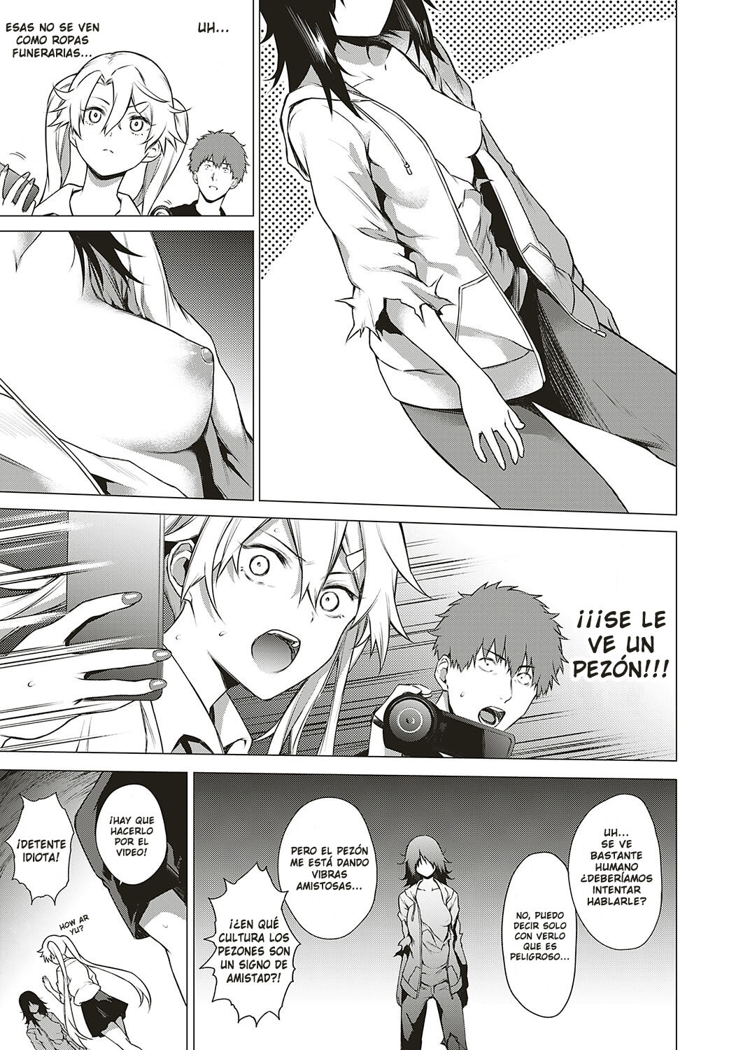 [Daiji] [Shinrei] Uwasa no Hai Tunnel de Yuurei ni Souguu Shichaimashita!! || ¡¡Me encontré con un fantasma en el túnel abandonado de los rumores!!  (COMIC ExE 20) [Spanish] [Tamo Fansub] [Digital] 画像番号 5