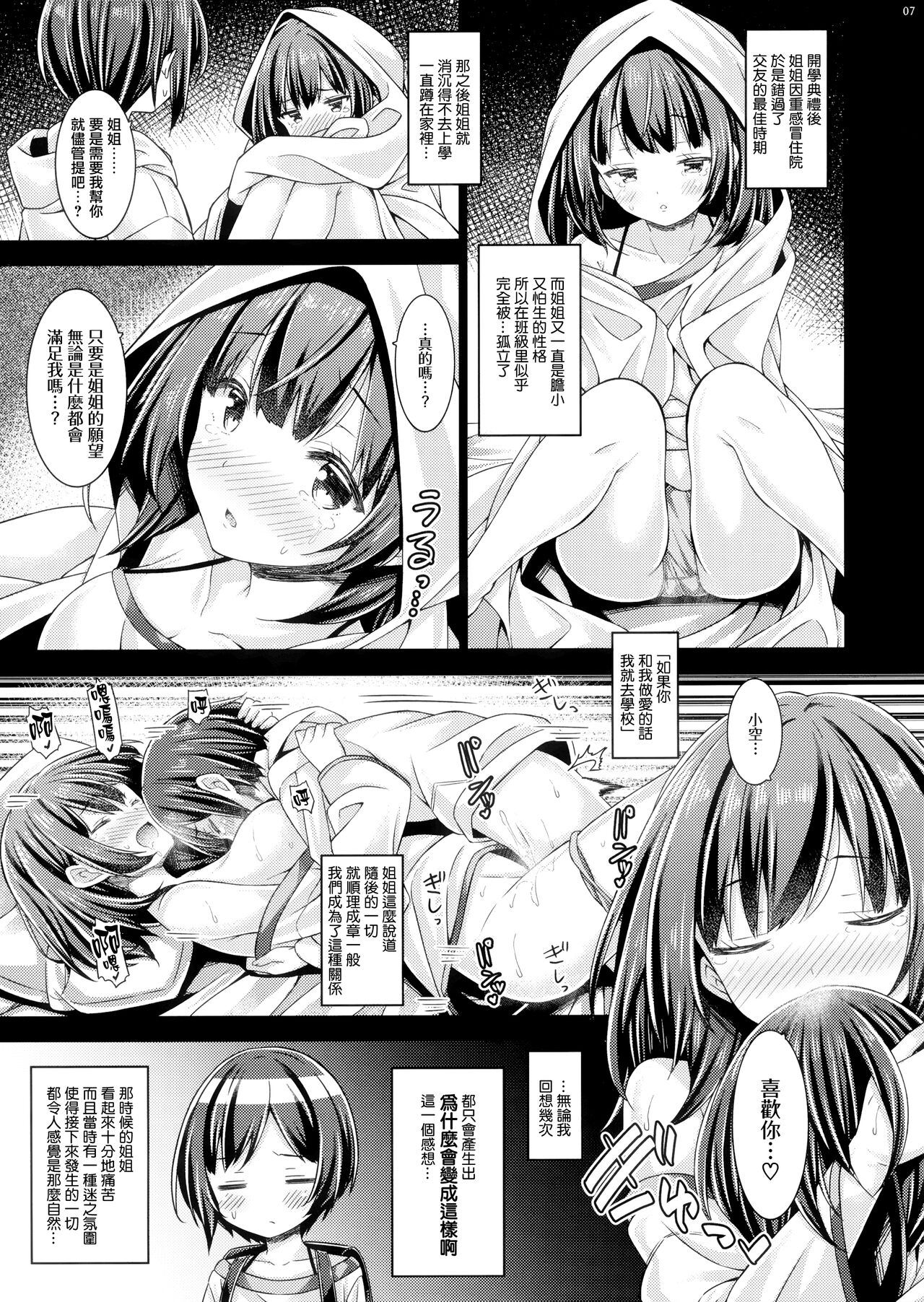 (C100) [Botugo (RYO)] Onee-chan wa Otouto to Ecchi Shinai to Gakkou ni Ikenai. [Chinese] [无毒汉化组] 图片编号 7