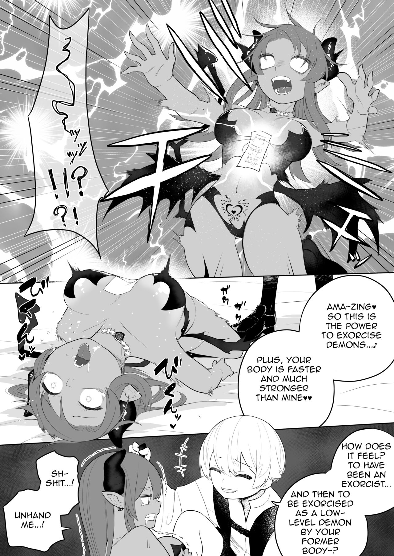 [Amuai Okashi Seisakusho (Ahoge Kinoko, Kikkomuhito)] Taima no Sandatsusha ~Taimashi ga Karada mo Kioku mo Succubus ni Ubawareru Ohanashi~ [English] Bildnummer 8