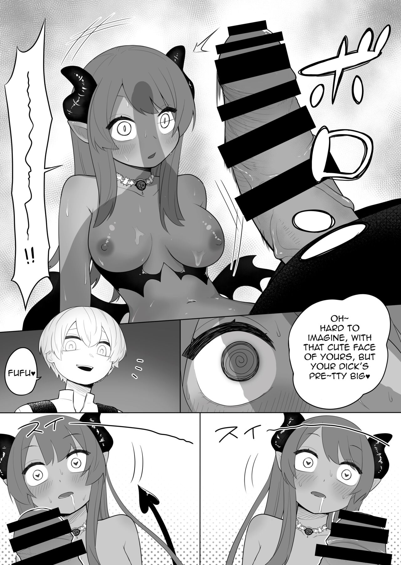 [Amuai Okashi Seisakusho (Ahoge Kinoko, Kikkomuhito)] Taima no Sandatsusha ~Taimashi ga Karada mo Kioku mo Succubus ni Ubawareru Ohanashi~ [English] Bildnummer 14