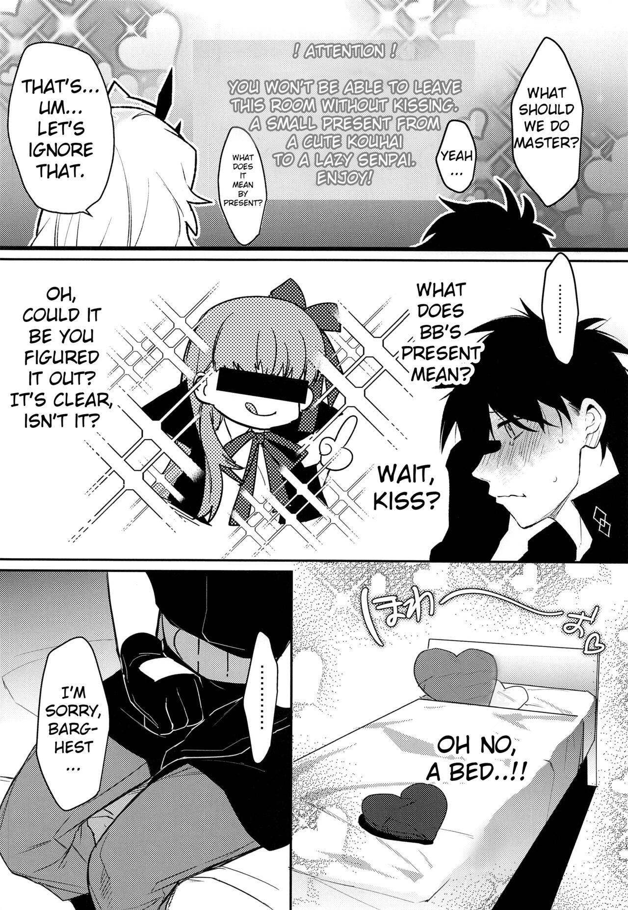 (C100) [Ash wing (Makuro)] Kimi to Kiss Shinai to Derarenai Heya (Fate/Grand Order) [English] image number 5