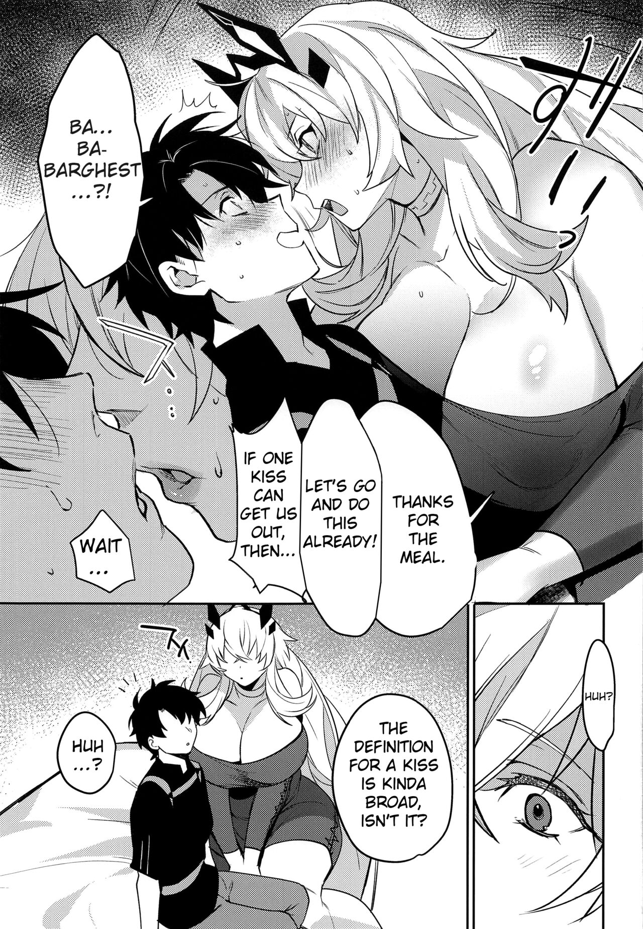 (C100) [Ash wing (Makuro)] Kimi to Kiss Shinai to Derarenai Heya (Fate/Grand Order) [English] image number 8