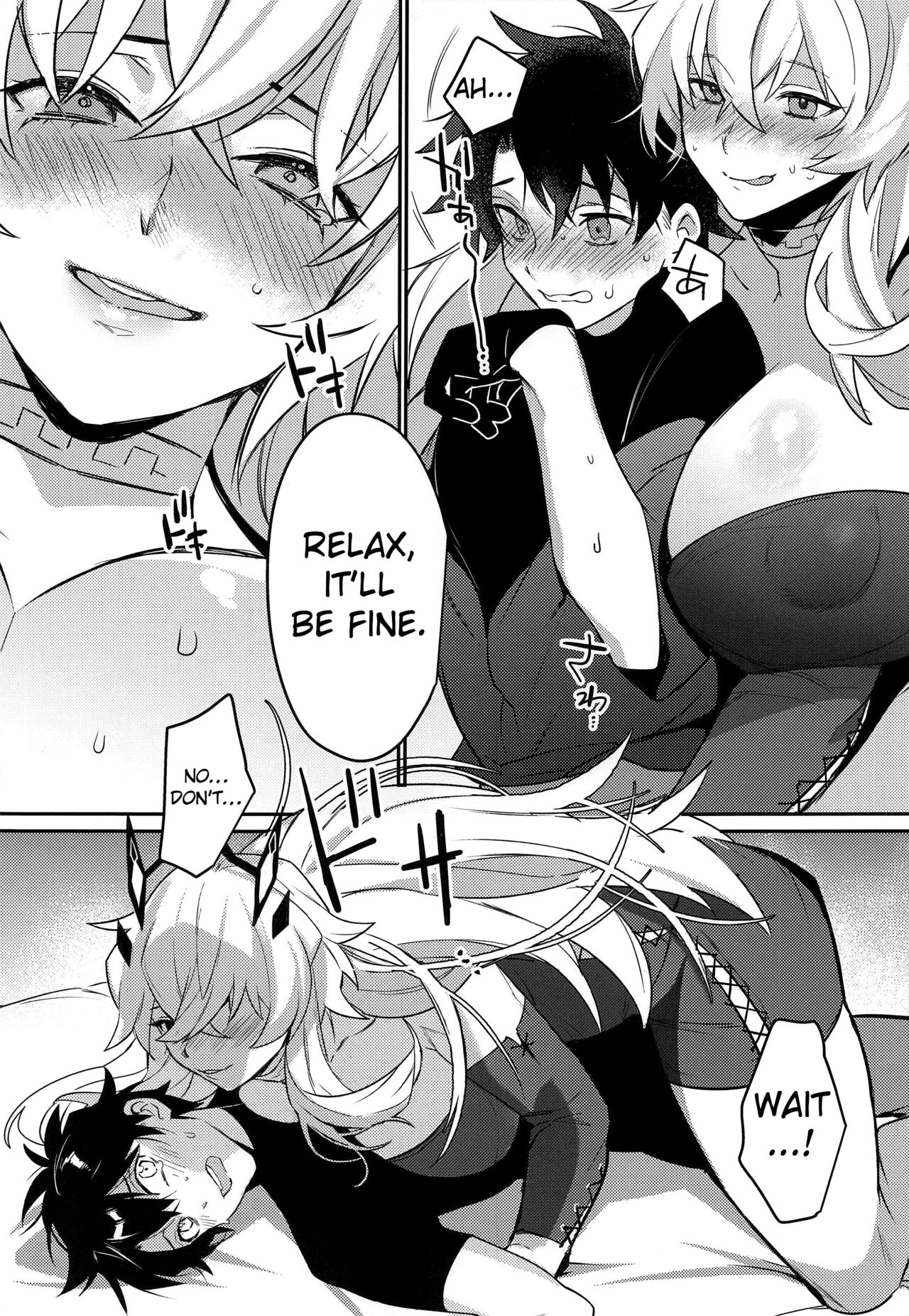 (C100) [Ash wing (Makuro)] Kimi to Kiss Shinai to Derarenai Heya (Fate/Grand Order) [English] image number 10
