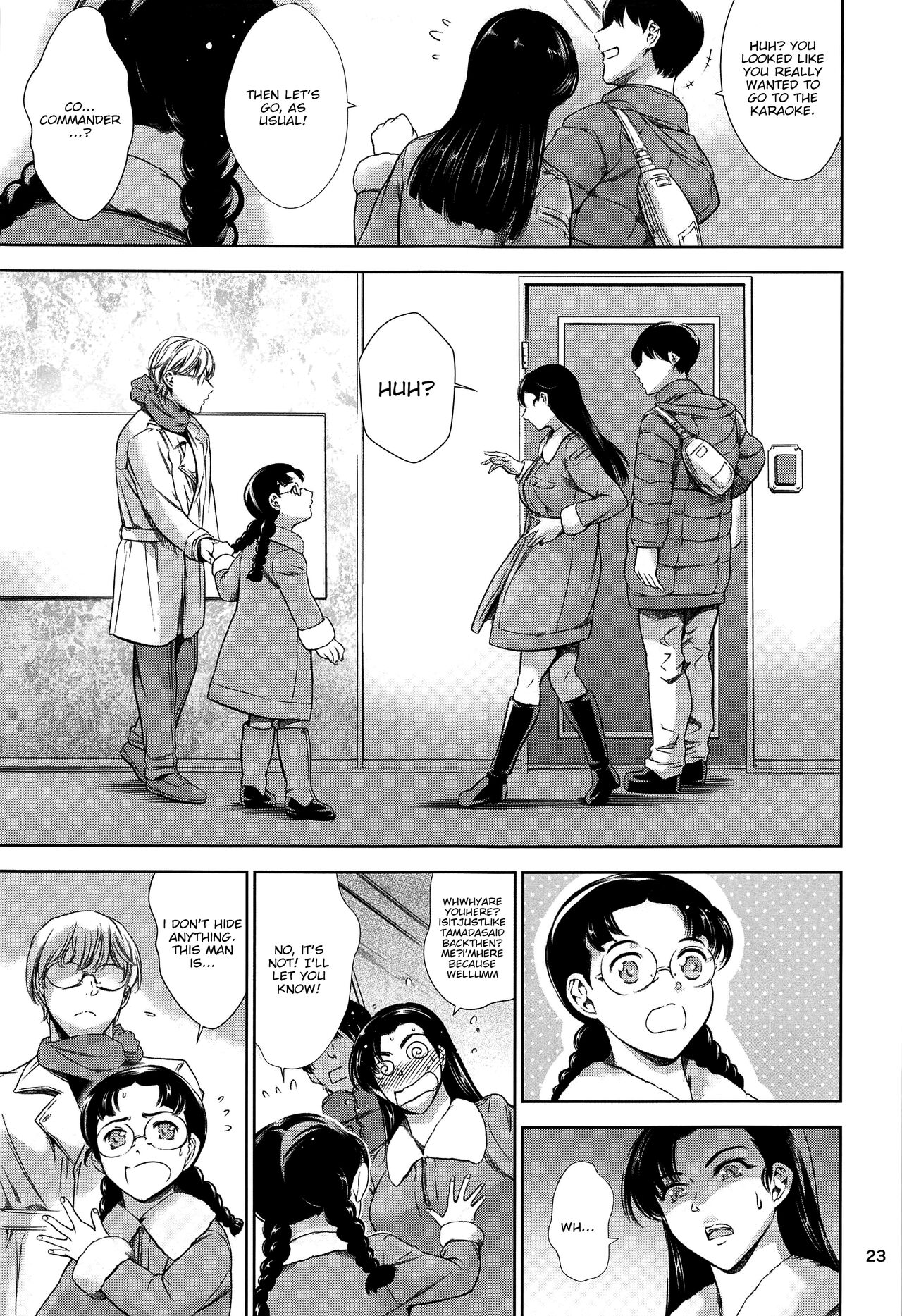 (C97) [Mesu Gorilla. (Tuna Empire)] Kinuyo-chan to LoveHo | Love Hotel with Kinuyo-chan (Girls und Panzer) [English] [Yravir Translation] [Decensored] image number 22