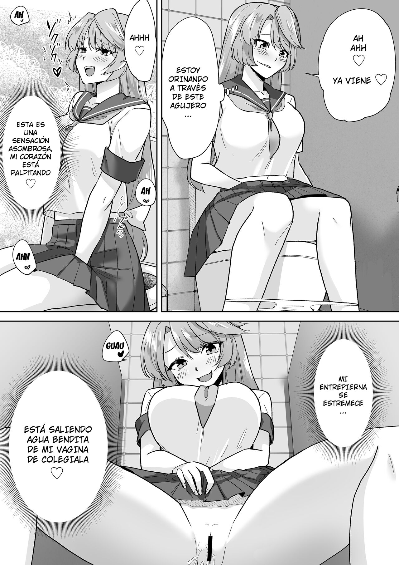 Joshikousei Sennyuu Repo2 ~Hanzaisha ga Onnanoko ni Hyoui shite mita~ | Reportaje sobre la infiltración en una escuela de mujeres 2 ~Un criminal que posee a las chicas~ [Spanish] Bildnummer 9