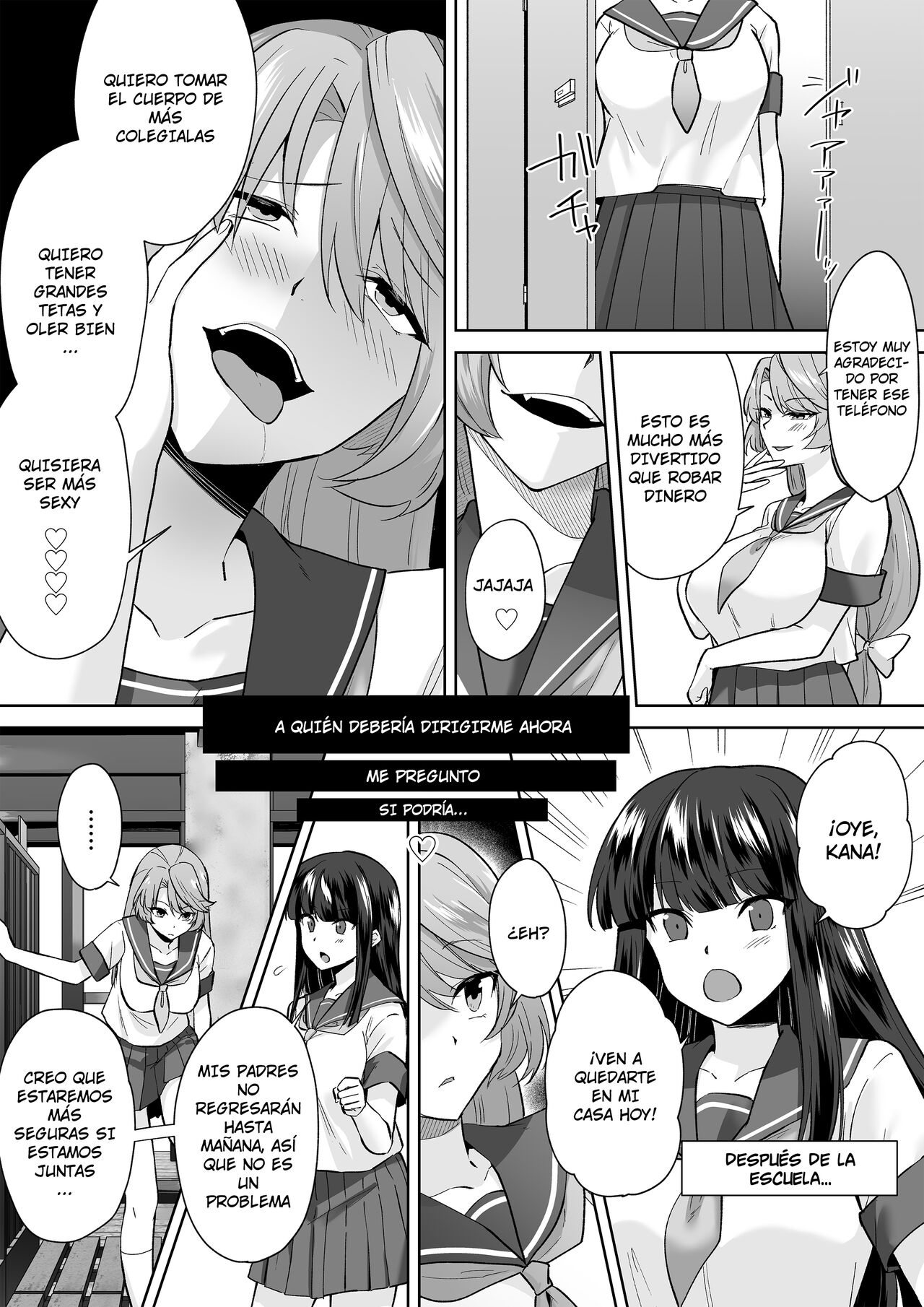 Joshikousei Sennyuu Repo2 ~Hanzaisha ga Onnanoko ni Hyoui shite mita~ | Reportaje sobre la infiltración en una escuela de mujeres 2 ~Un criminal que posee a las chicas~ [Spanish] Bildnummer 11