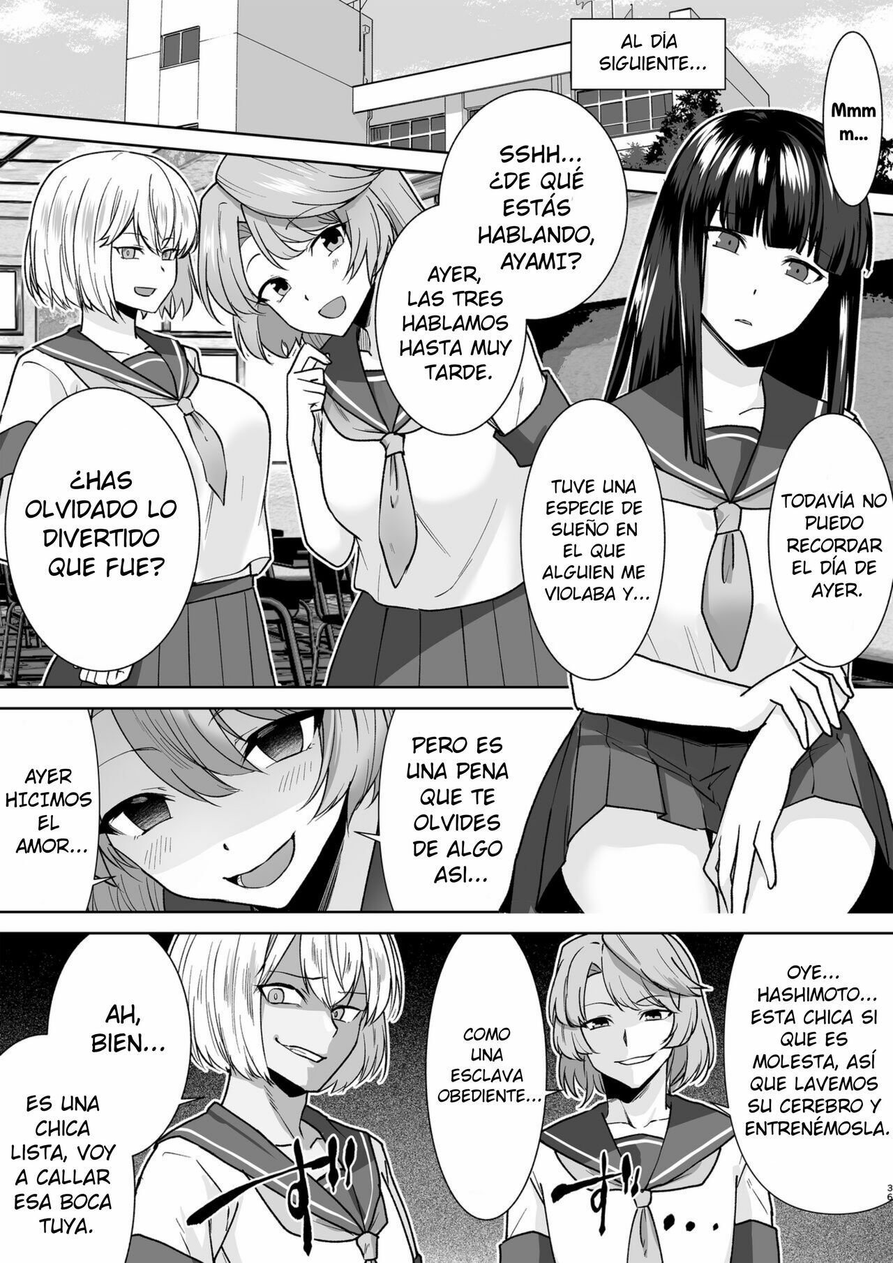 Joshikousei Sennyuu Repo2 ~Hanzaisha ga Onnanoko ni Hyoui shite mita~ | Reportaje sobre la infiltración en una escuela de mujeres 2 ~Un criminal que posee a las chicas~ [Spanish] Bildnummer 36