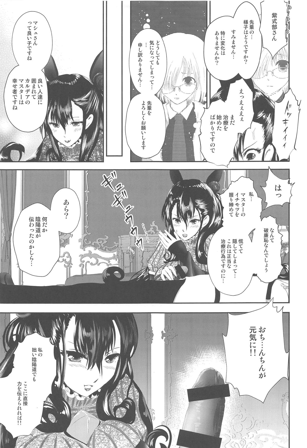 (COMIC1☆15) [Lo likyo NEW! (Enu-yamayama)] Hougu Lv.2 no Murasaki Shikibu o Guchagucha ni Okasu Hon (Fate/Grand Order) imagen número 12