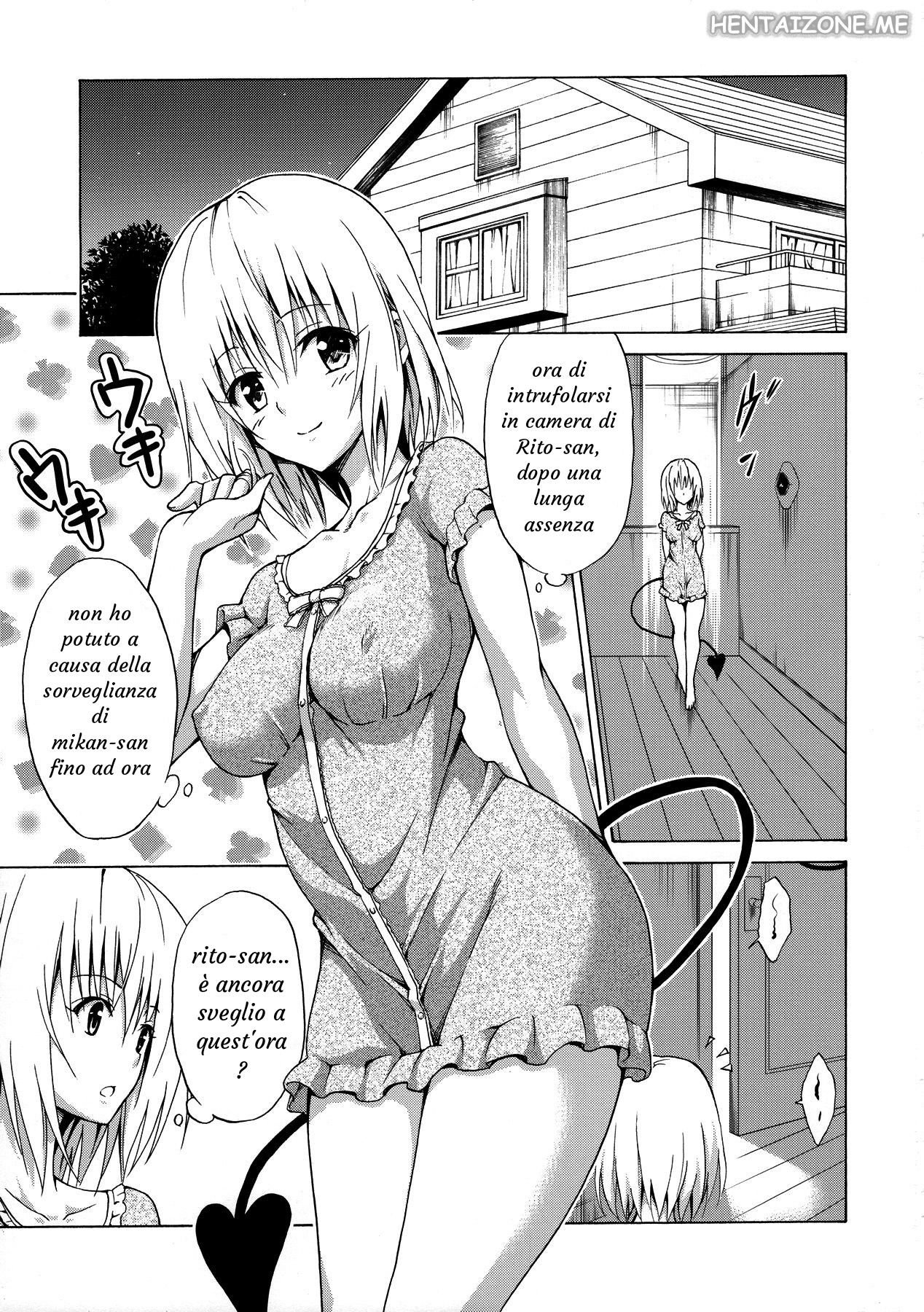 (C90) [TORA MACHINE (Kasukabe Taro)] Mezase! Rakuen Keikaku Vol. 1 | Il Piano di Momo Ch.1 (To LOVE-Ru) [Italian] numero di immagine  2