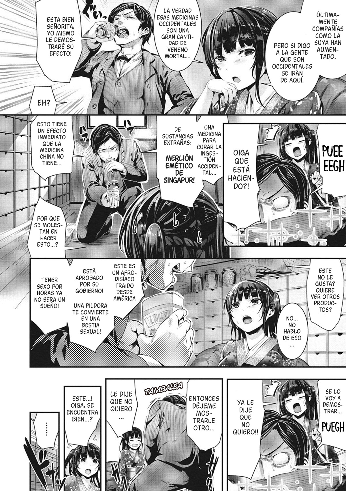 [Bota Mochito] Harenchi Ishin (Shikoyakanaru Toki mo Hameru Toki mo) [Spanish] [Harenchi no Fansub] [Digital] image number 6