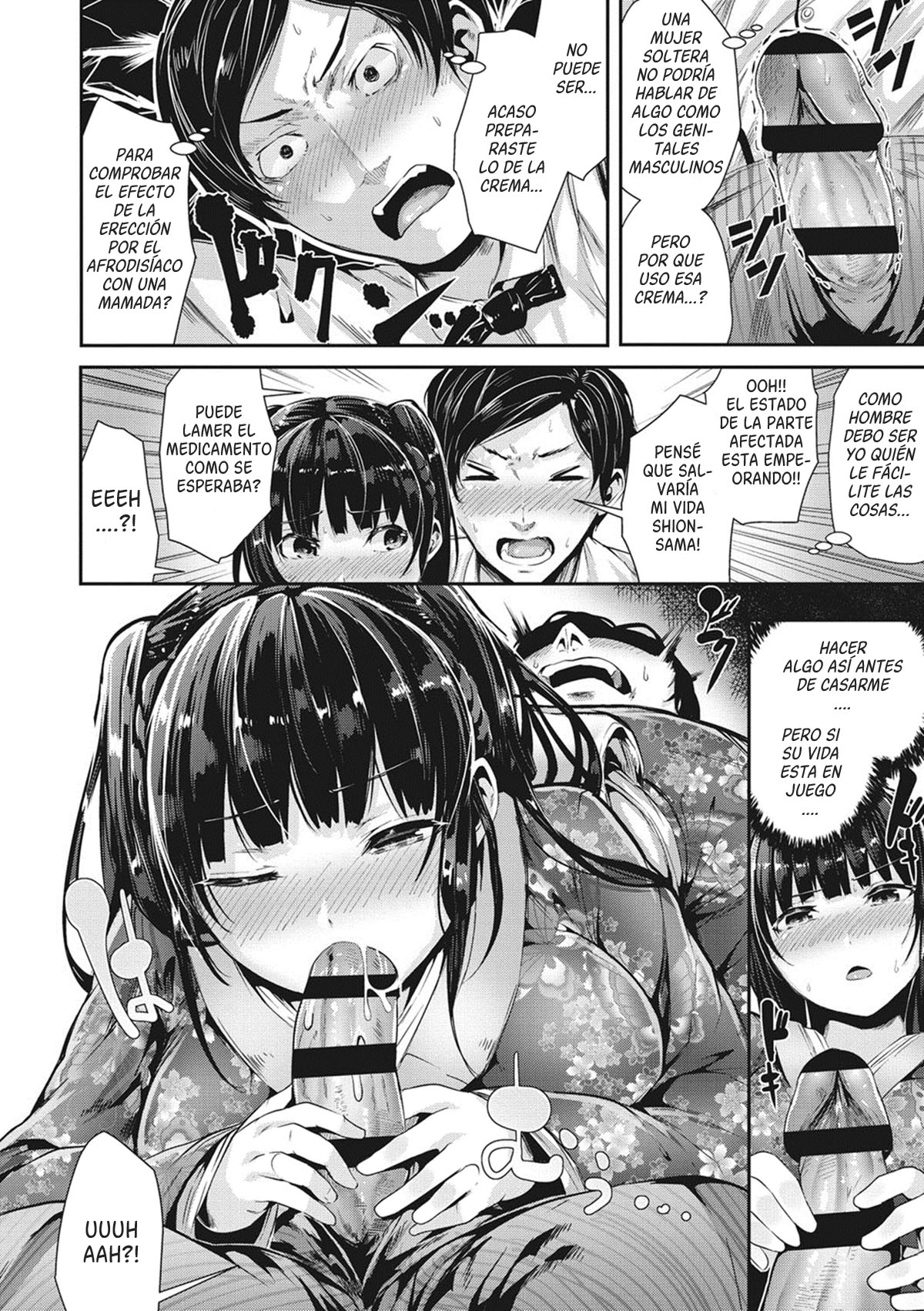 [Bota Mochito] Harenchi Ishin (Shikoyakanaru Toki mo Hameru Toki mo) [Spanish] [Harenchi no Fansub] [Digital] image number 10