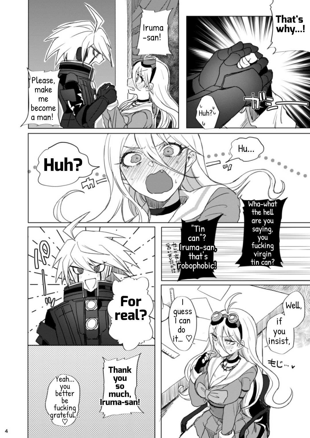 (Break Shot! 7) [ZNG (Zengo)] Retsujou Maintenance (New Danganronpa V3) [English] 图片编号 3