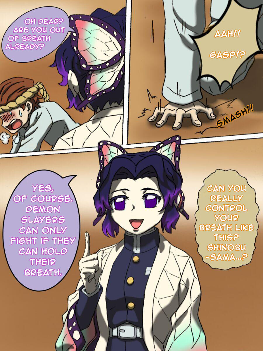 [平らvalley / tairavalley] [Skeb] Breathing Training by Shinobu-sama [English] [Wandering Citizen] numero di immagine  1