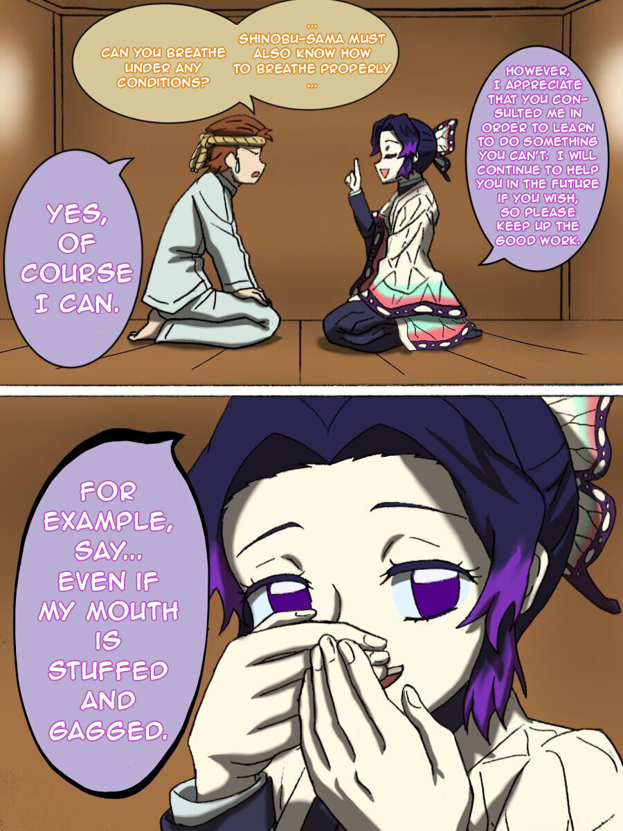 [平らvalley / tairavalley] [Skeb] Breathing Training by Shinobu-sama [English] [Wandering Citizen] numero di immagine  3