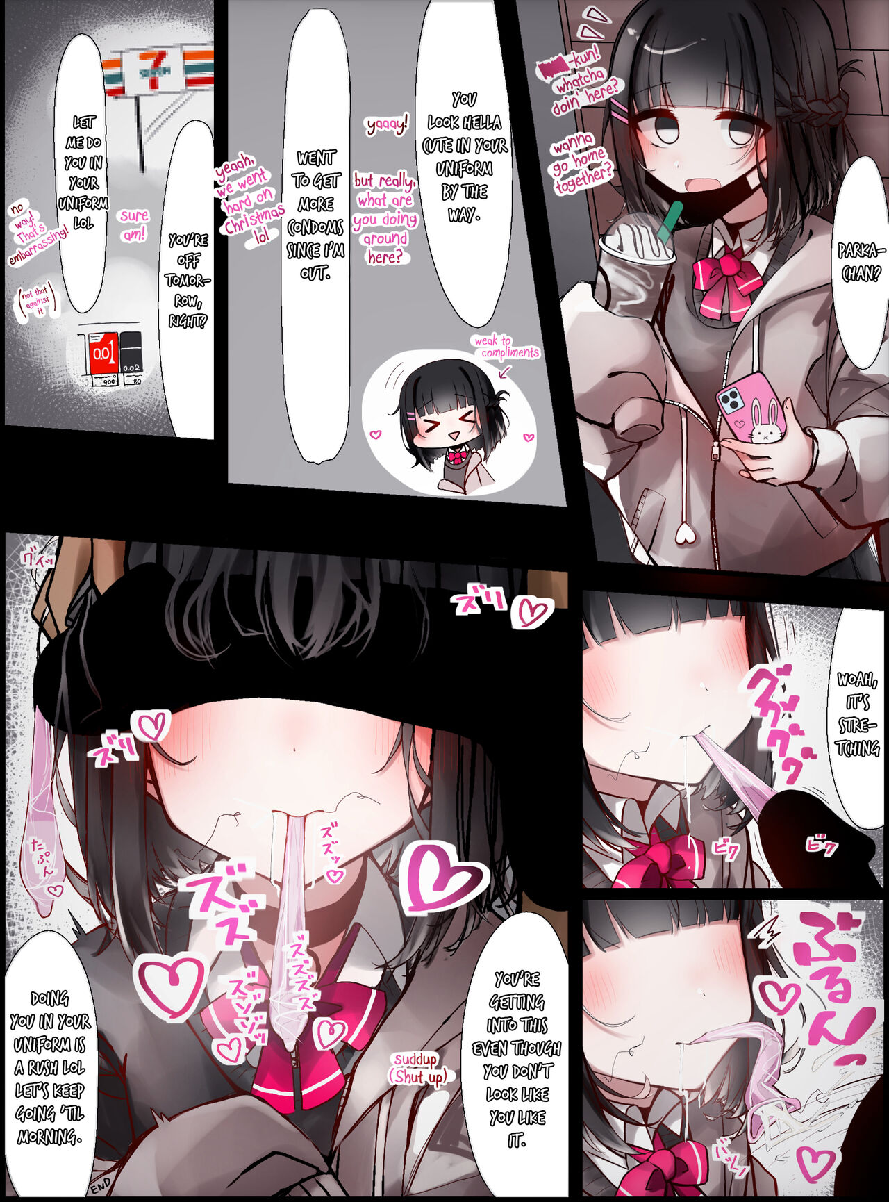 [Sui] Sukinahito ni ｗa sakaraenai Parka-chan | Parka-chan Can't Go Against Her Boyfriend [English] image number 15