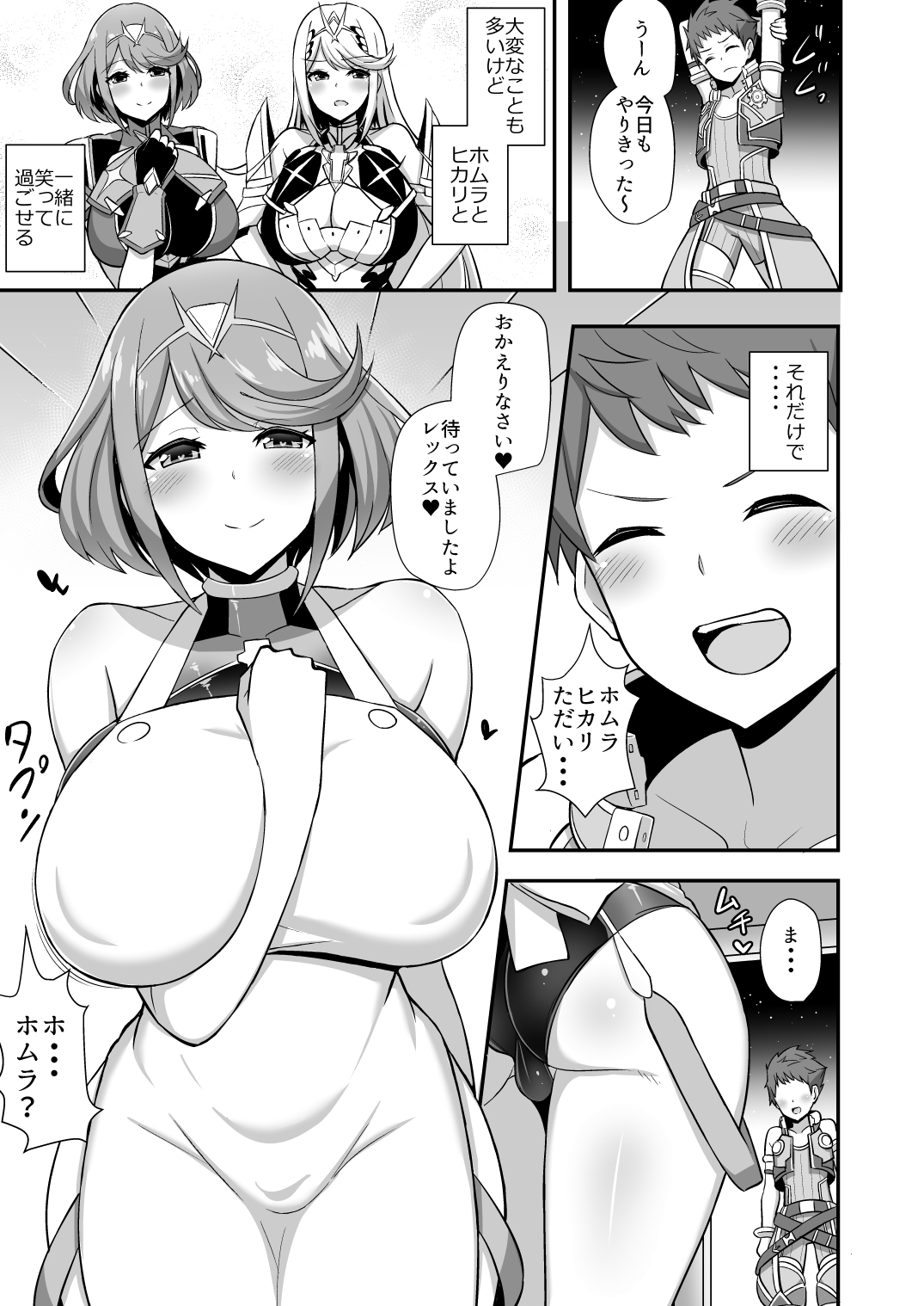 (COMIC1☆15) [Starmine18 (HANABi)] Homura Hoikuen (Xenoblade Chronicles 2) [Digital] 图片编号 2