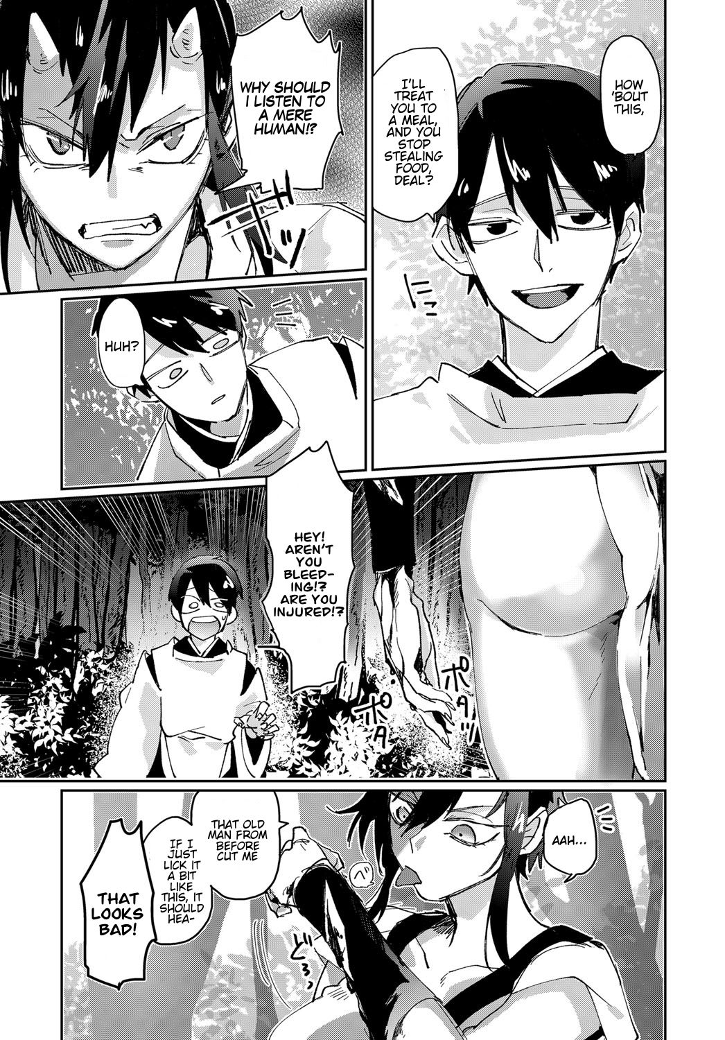 [Takahashi Takashi] Shunjou Oni Musume | Lusty Oni Girl (COMIC Anthurium 2019-06) [English] [Hentai_Doctor] [Digital] imagen número 5