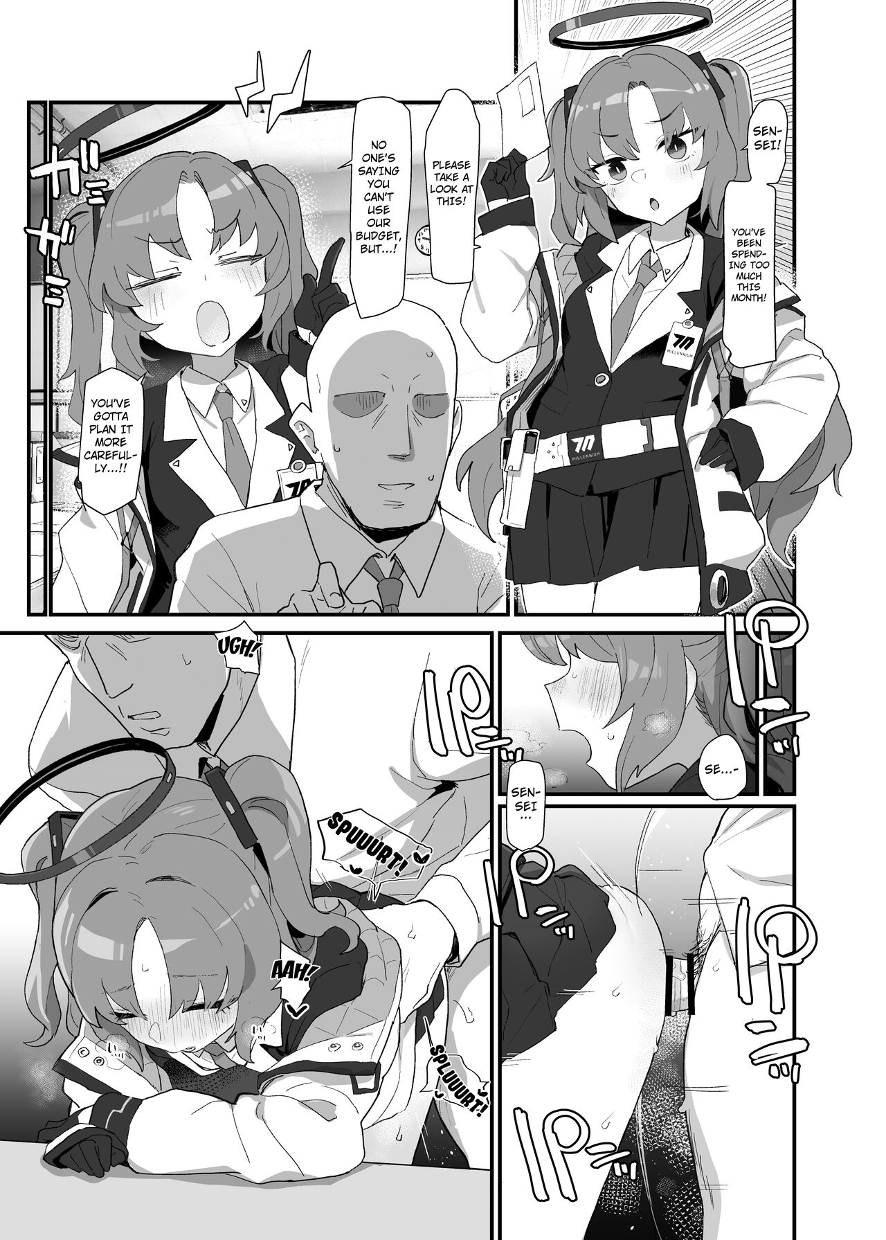 [deadflow] Gemukaihatsubuha shuryo shimashita gesuto manga (Blue Archive) [English] [Kuraudo] image number 1