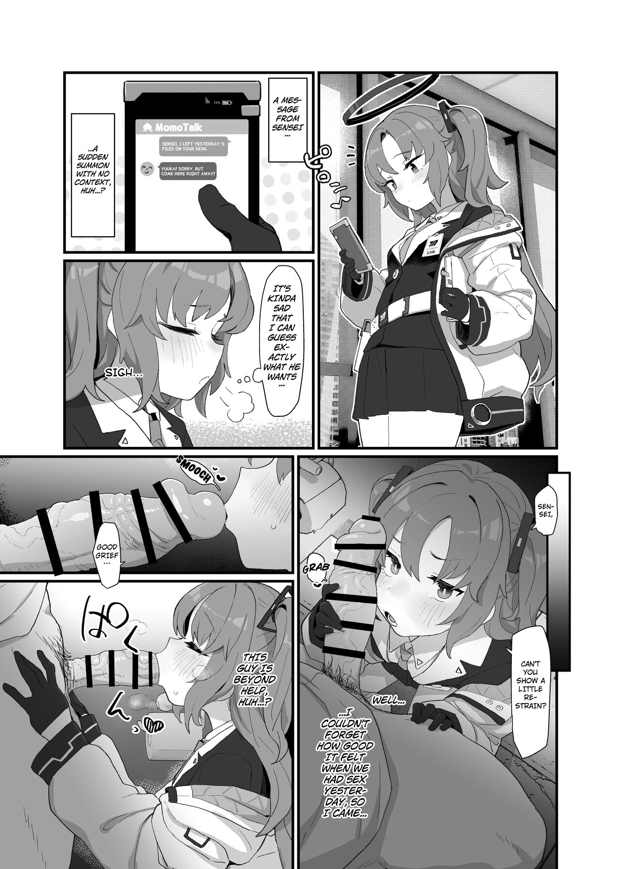 [deadflow] Gemukaihatsubuha shuryo shimashita gesuto manga (Blue Archive) [English] [Kuraudo] image number 3