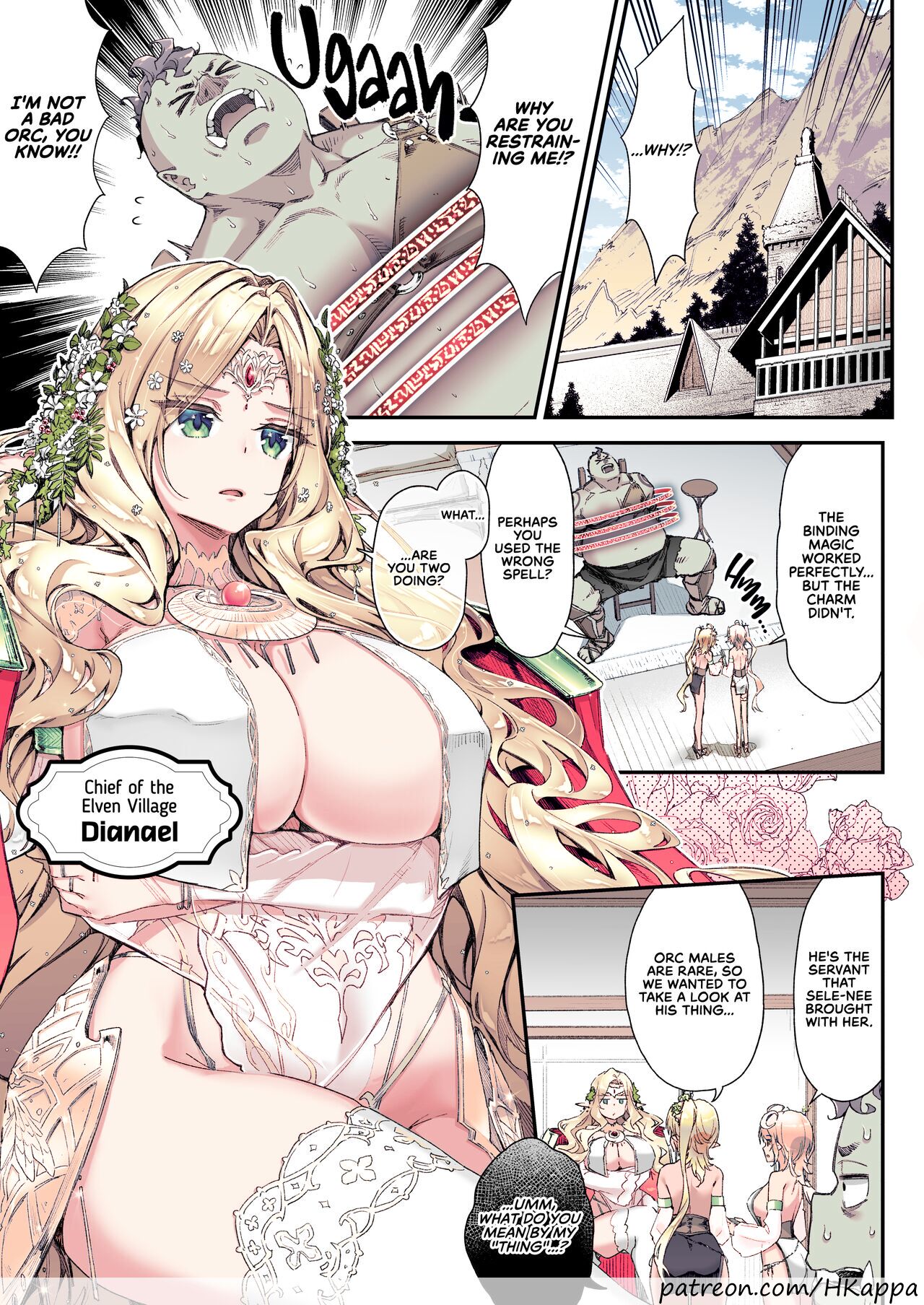 [Ichinose Land] Oideyo! Midarana Elf no Mori | Come to the Forest of the Lewd Elves! [English] [RedLantern] [Colorized] [Digital] image number 3