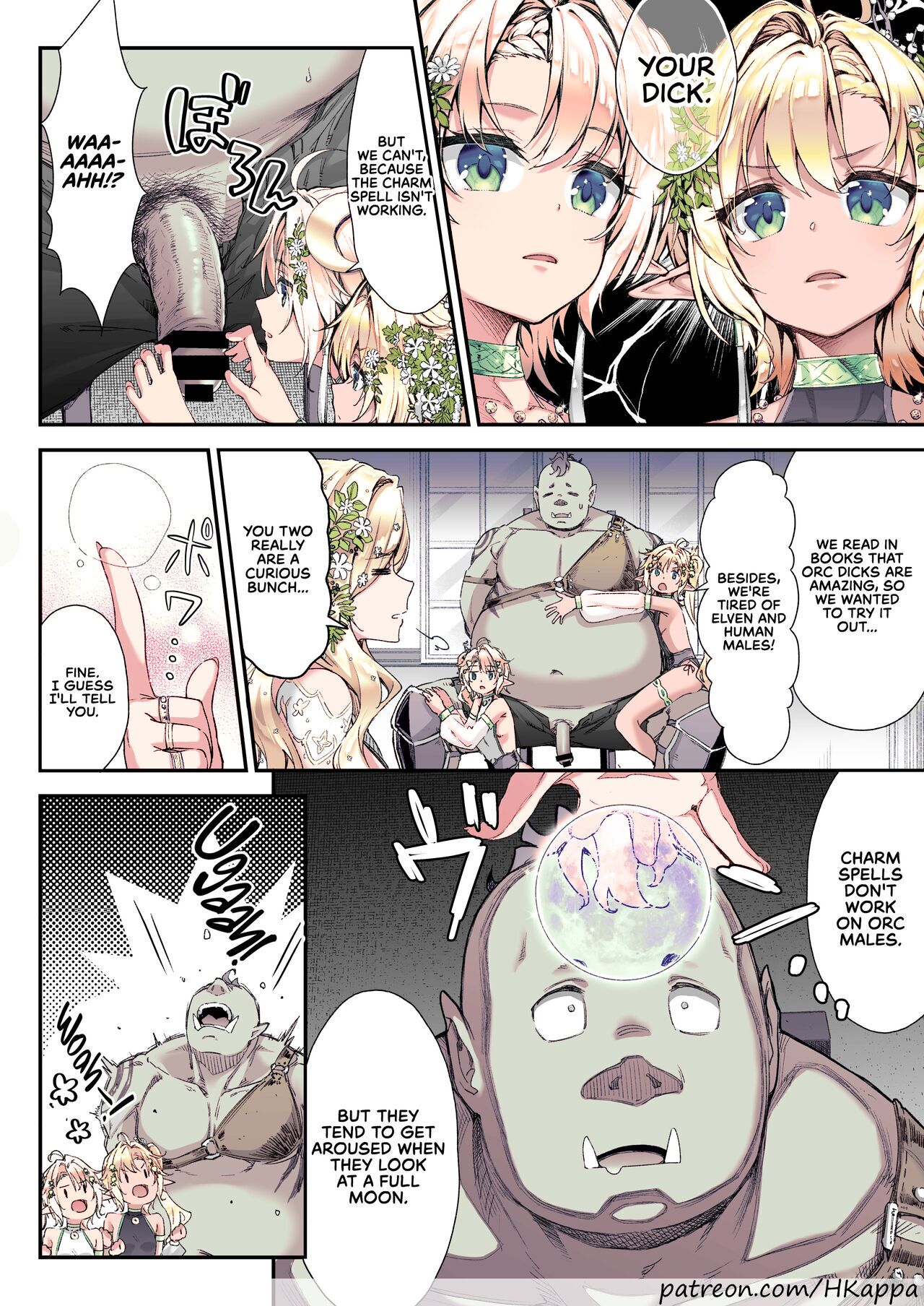 [Ichinose Land] Oideyo! Midarana Elf no Mori | Come to the Forest of the Lewd Elves! [English] [RedLantern] [Colorized] [Digital] image number 4