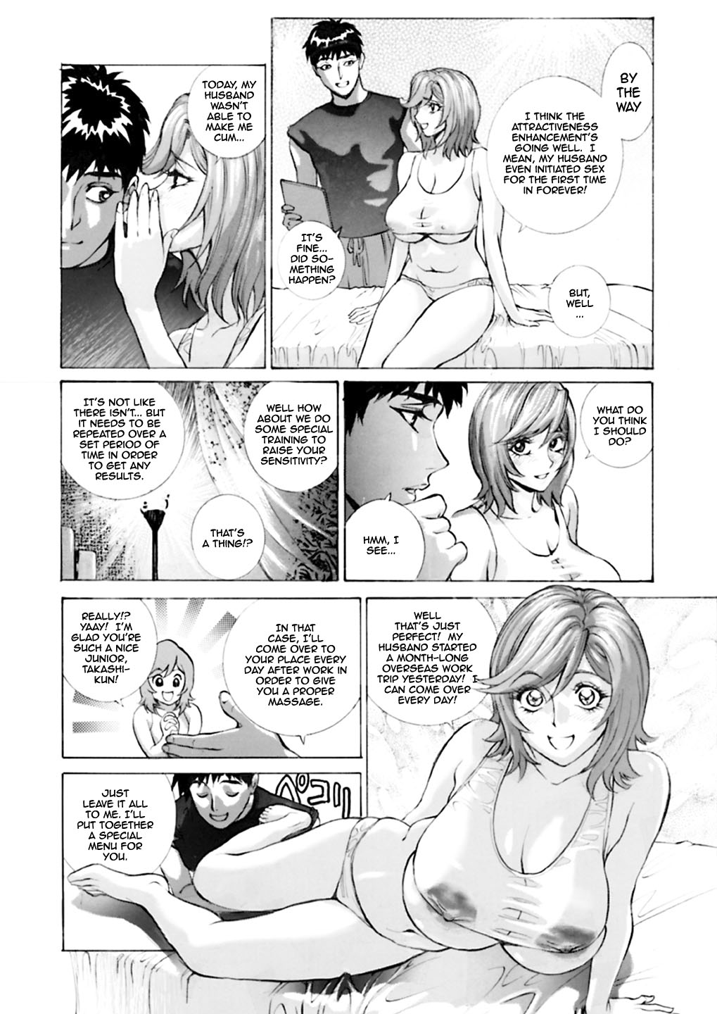[Shiosaba (Shiosaba)] Hitozuma Riko o Ore no Mesu ni Suru. | Making Married Woman Riko Into My Bitch [English] {Doujins.com} [Digital] image number 3