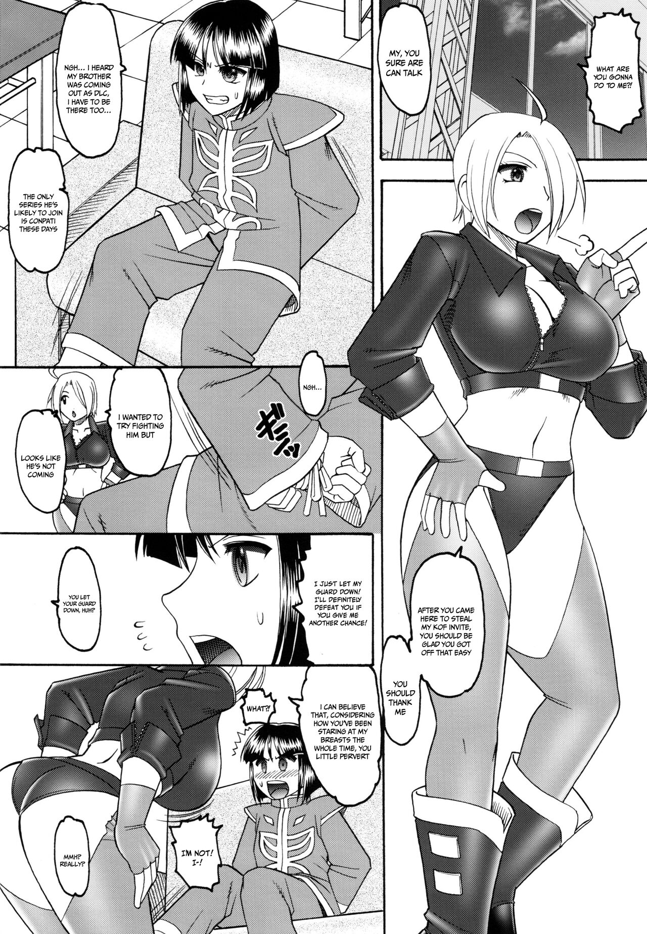 (C90) [SEMEDAIN G (Mokkouyou Bond, Mizutani Mint)] Akujo-tachi no Itazura | Mischief of The Wicked Women (King of Fighters) [English] {Doujins.com} numero di immagine  4