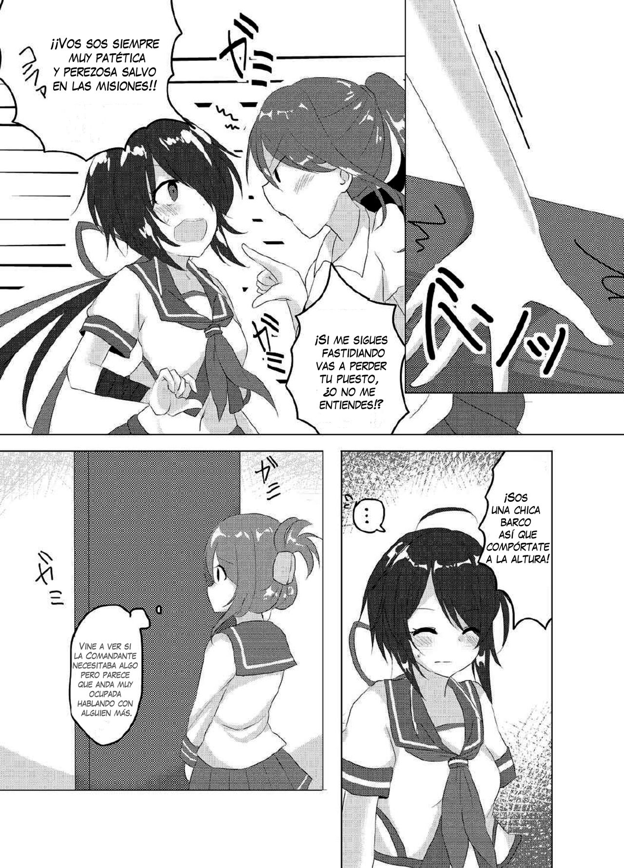 [Vampire*Berry (Ougi Hina)] SEcret Time. (Kantai Collection -KanColle-) [Spanish] [Biblioteca Yuri] [Digital] image number 4